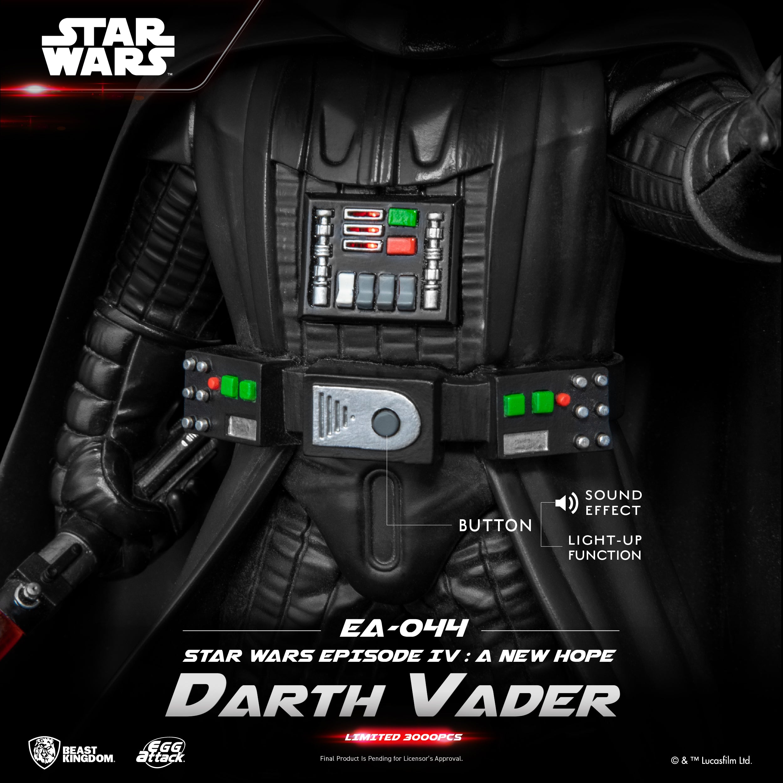 PRE-ORDER Egg Attack Action - Star Wars Episode IV: A New Hope - Darth Vader