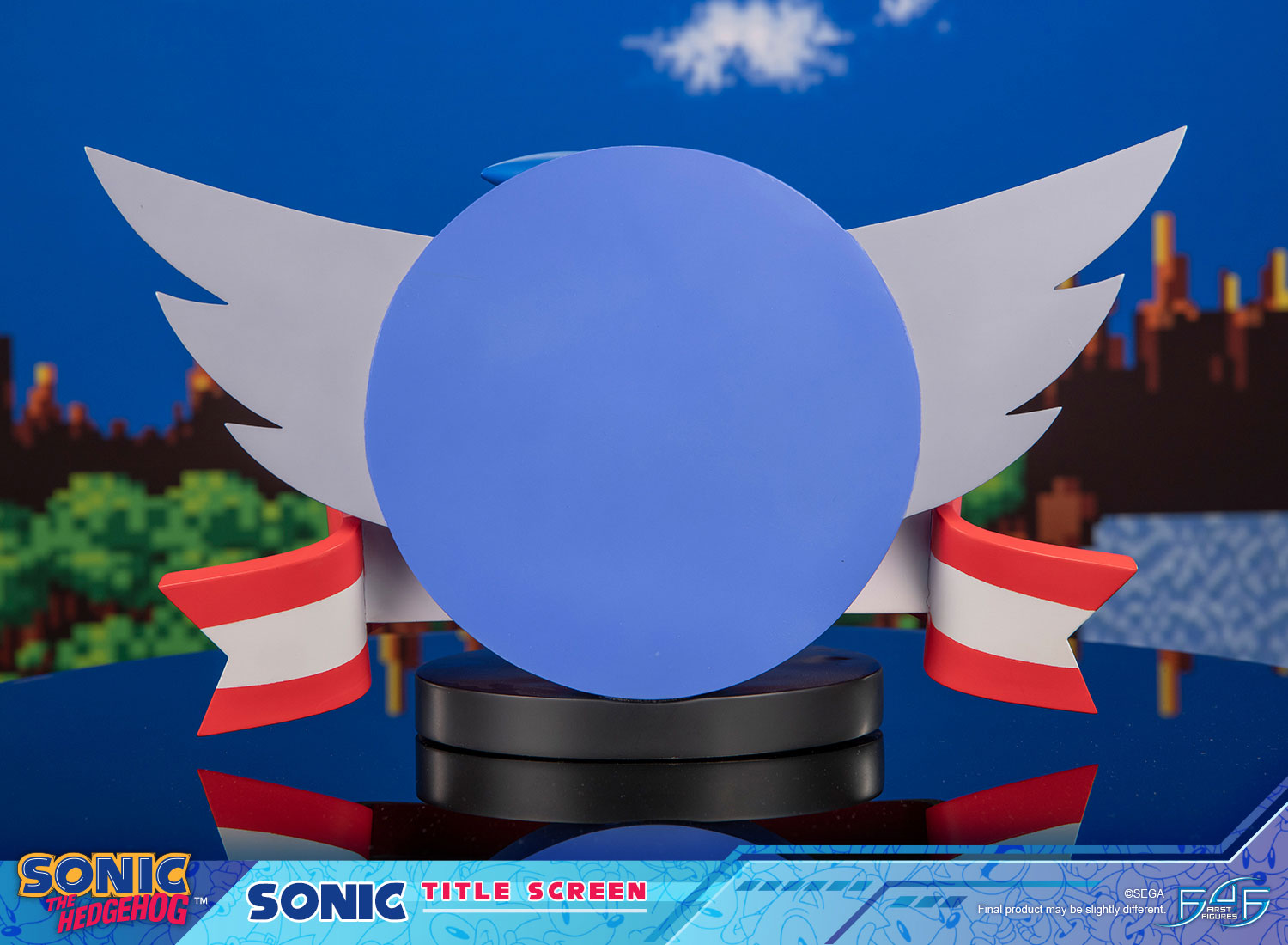 PRE-ORDER First 4 Figures - Sonic The Hedgehog - Sonic Title Screen