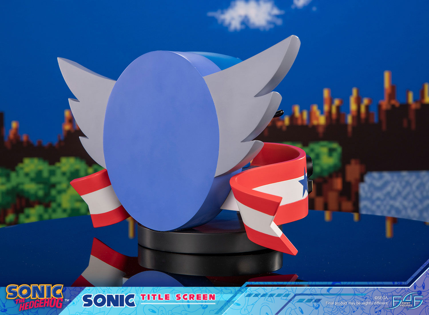 PRE-ORDER First 4 Figures - Sonic The Hedgehog - Sonic Title Screen