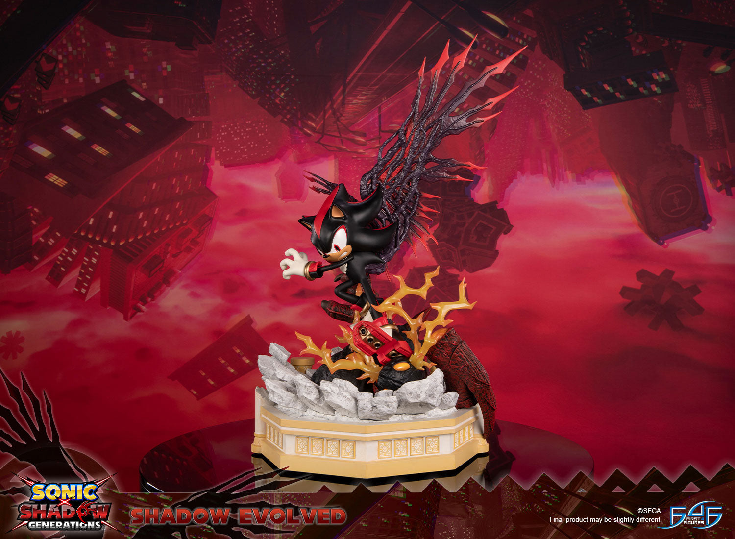PRE-ORDER First4Figures - Sonic X Shadow Generations - Shadow Evolved