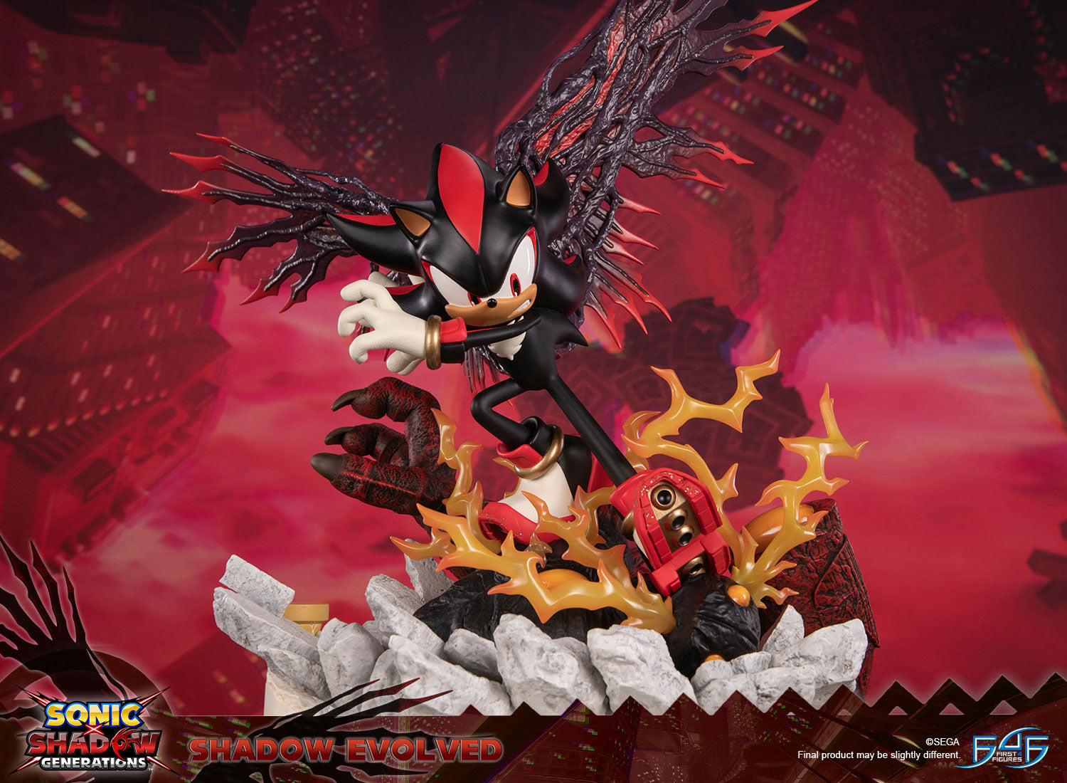 PRE-ORDER First4Figures - Sonic X Shadow Generations - Shadow Evolved