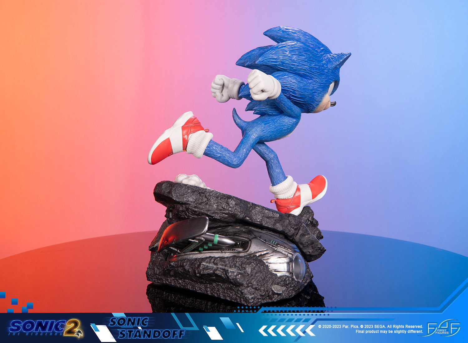 PRE-ORDER First4Figures - Sonic the Hedgehog 2 - Sonic Standoff