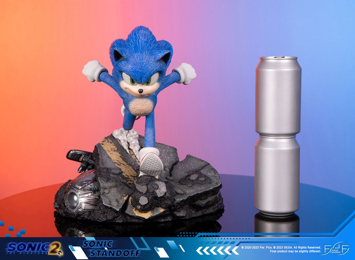 PRE-ORDER First4Figures - Sonic the Hedgehog 2 - Sonic Standoff