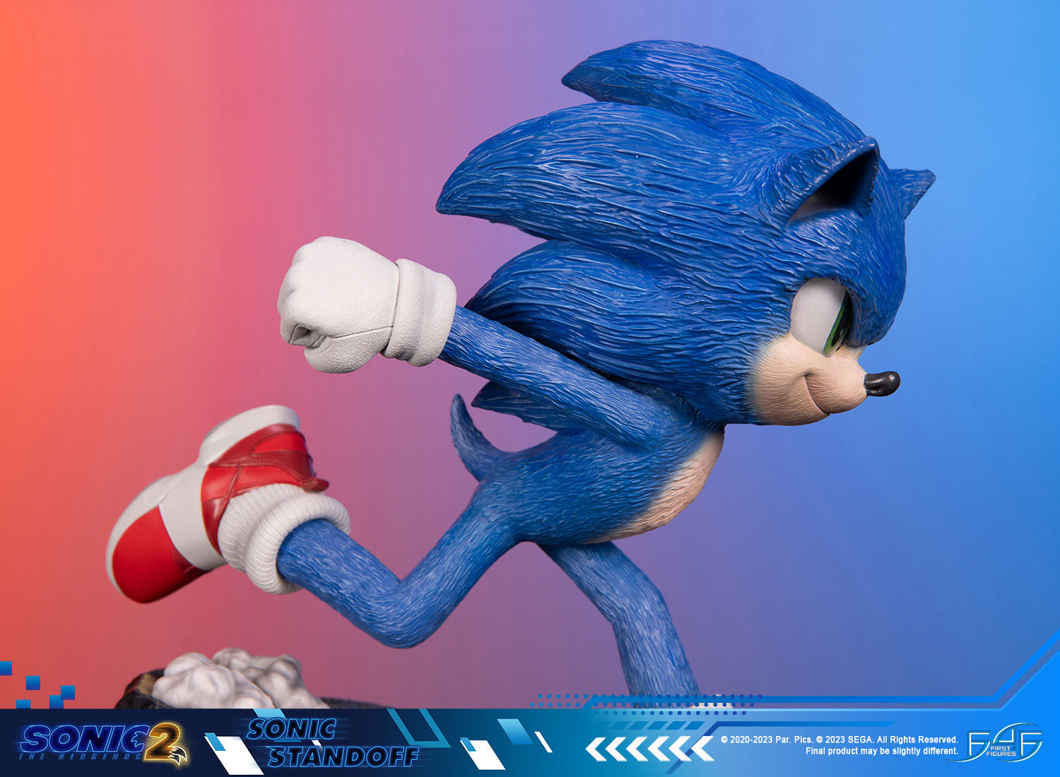 PRE-ORDER First4Figures - Sonic the Hedgehog 2 - Sonic Standoff