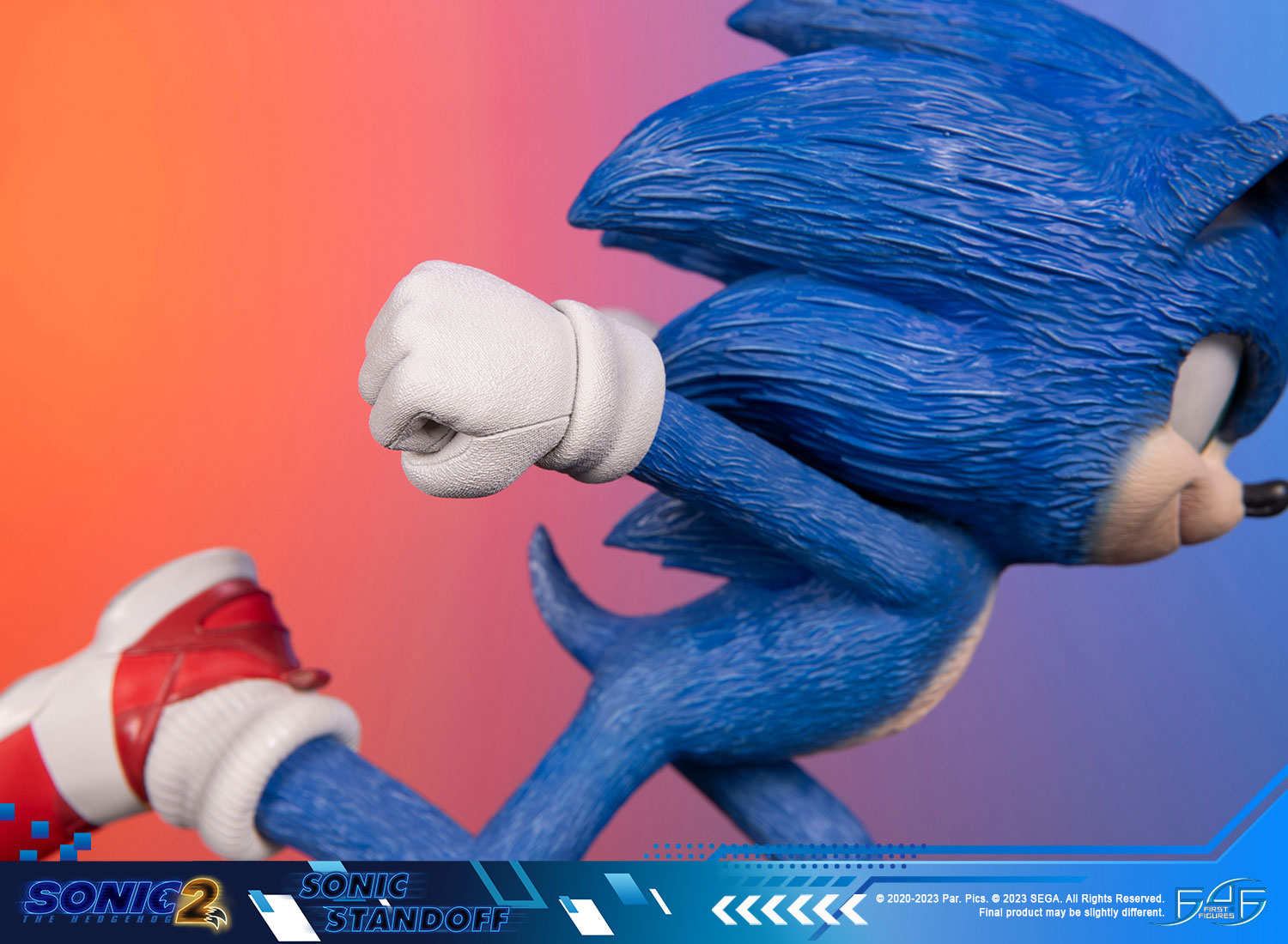 PRE-ORDER First4Figures - Sonic the Hedgehog 2 - Sonic Standoff