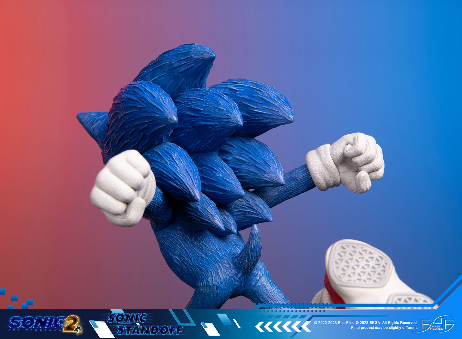 PRE-ORDER First4Figures - Sonic the Hedgehog 2 - Sonic Standoff