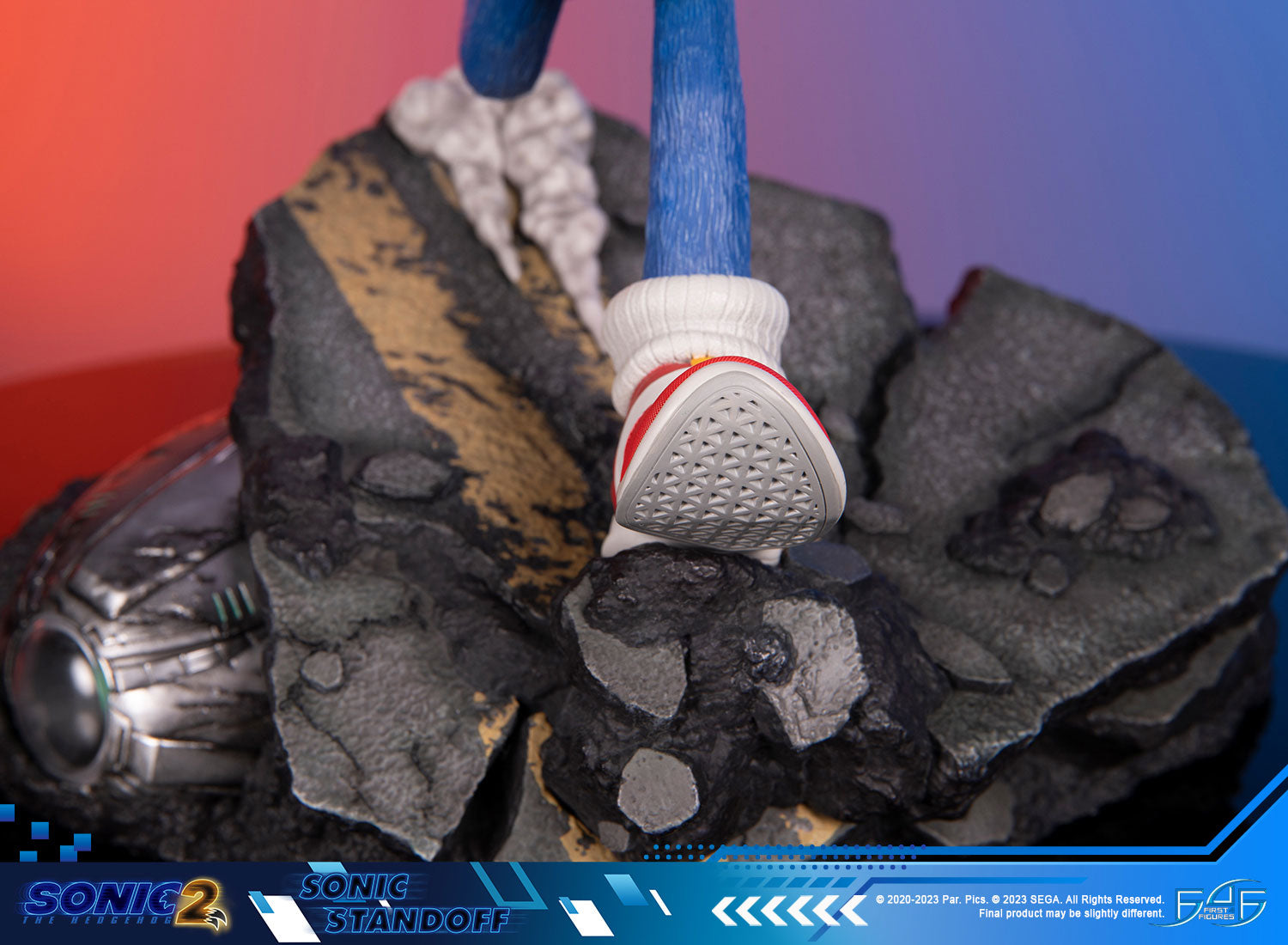 PRE-ORDER First4Figures - Sonic the Hedgehog 2 - Sonic Standoff