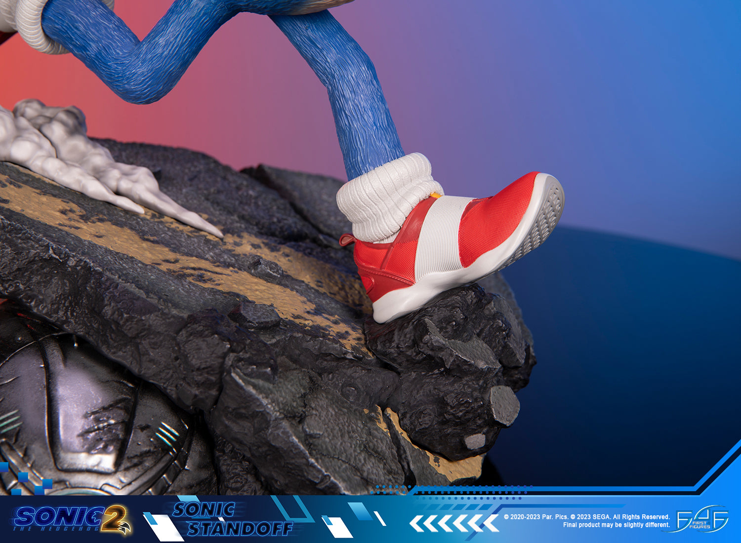 PRE-ORDER First4Figures - Sonic the Hedgehog 2 - Sonic Standoff