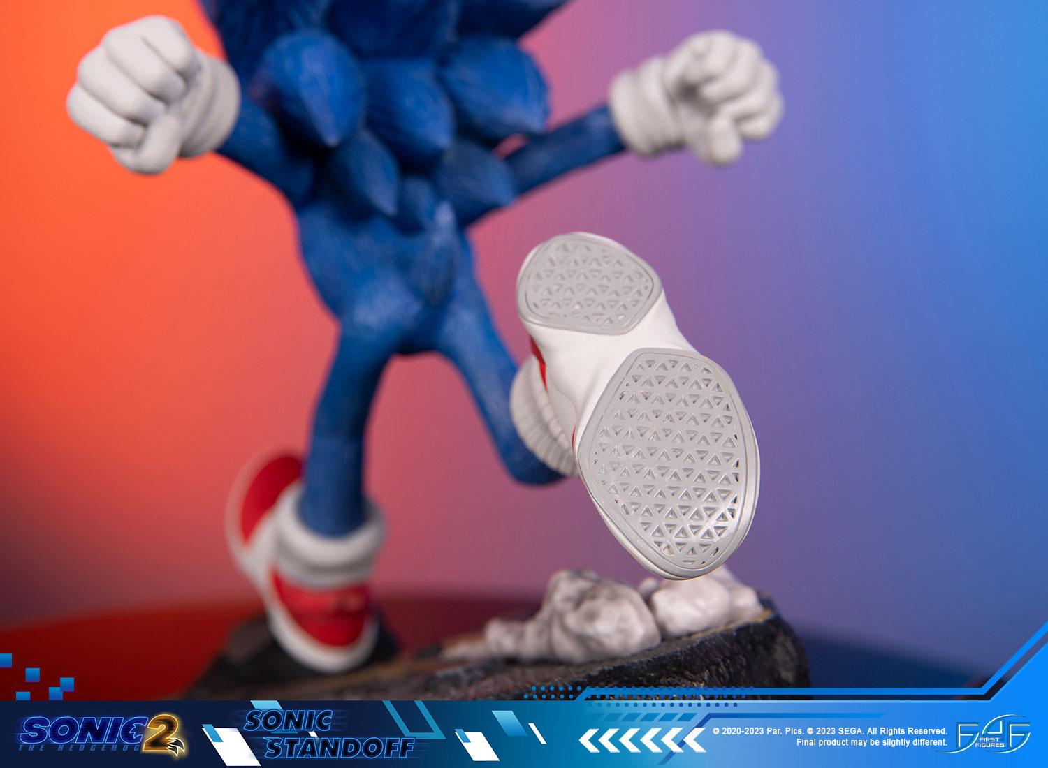 PRE-ORDER First4Figures - Sonic the Hedgehog 2 - Sonic Standoff