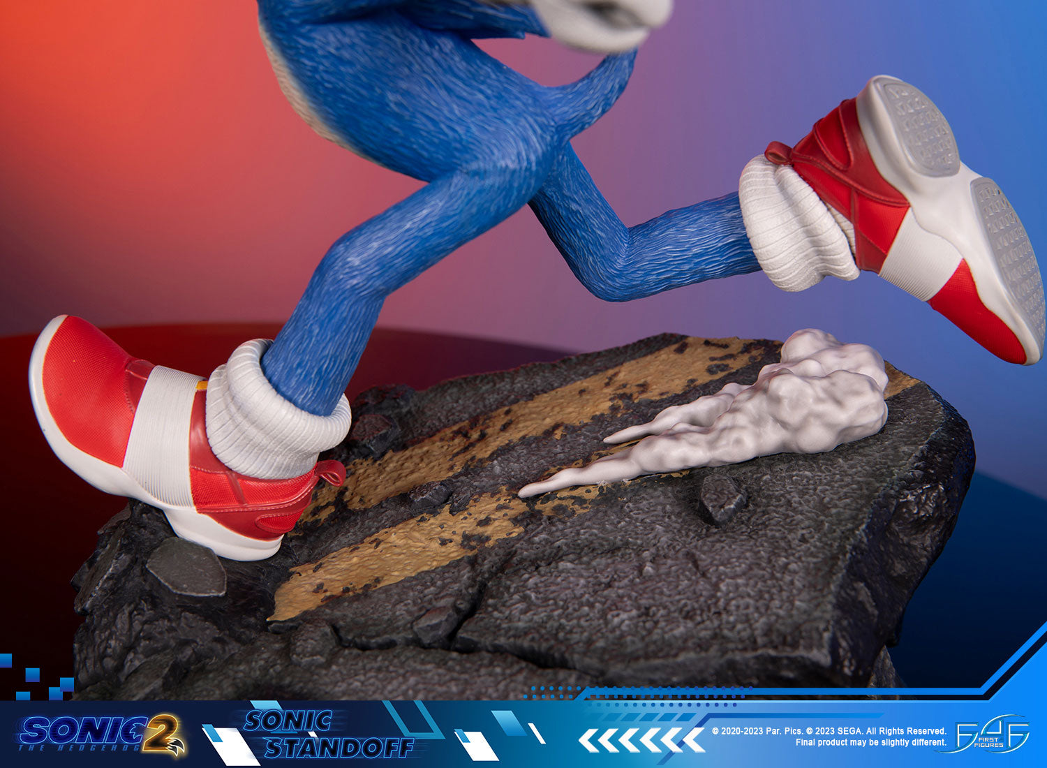 PRE-ORDER First4Figures - Sonic the Hedgehog 2 - Sonic Standoff