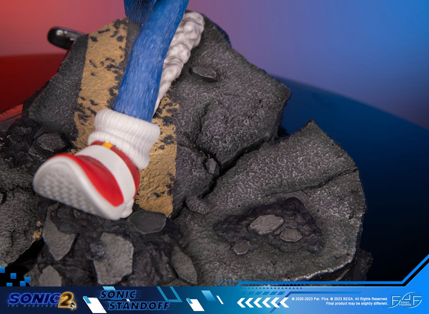 PRE-ORDER First4Figures - Sonic the Hedgehog 2 - Sonic Standoff
