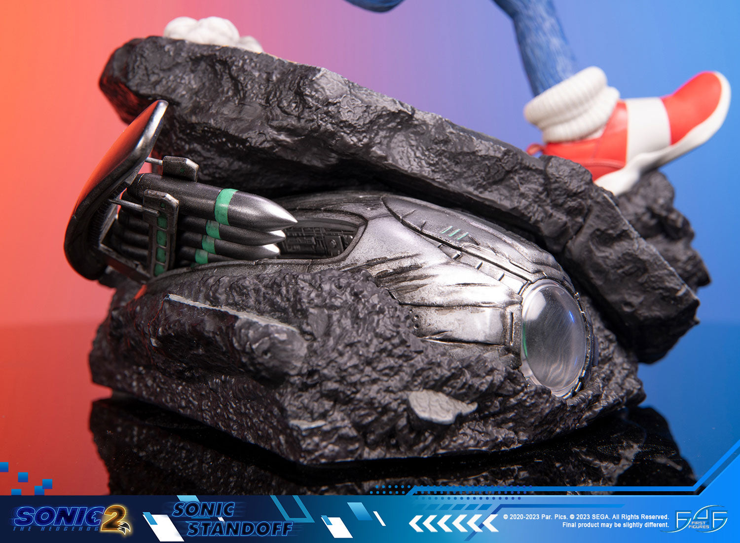 PRE-ORDER First4Figures - Sonic the Hedgehog 2 - Sonic Standoff