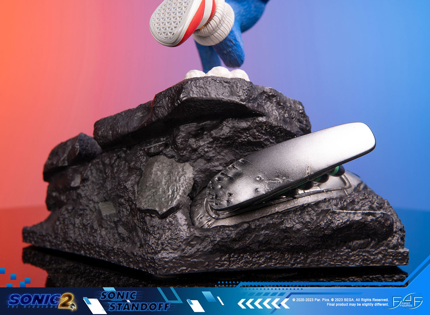 PRE-ORDER First4Figures - Sonic the Hedgehog 2 - Sonic Standoff