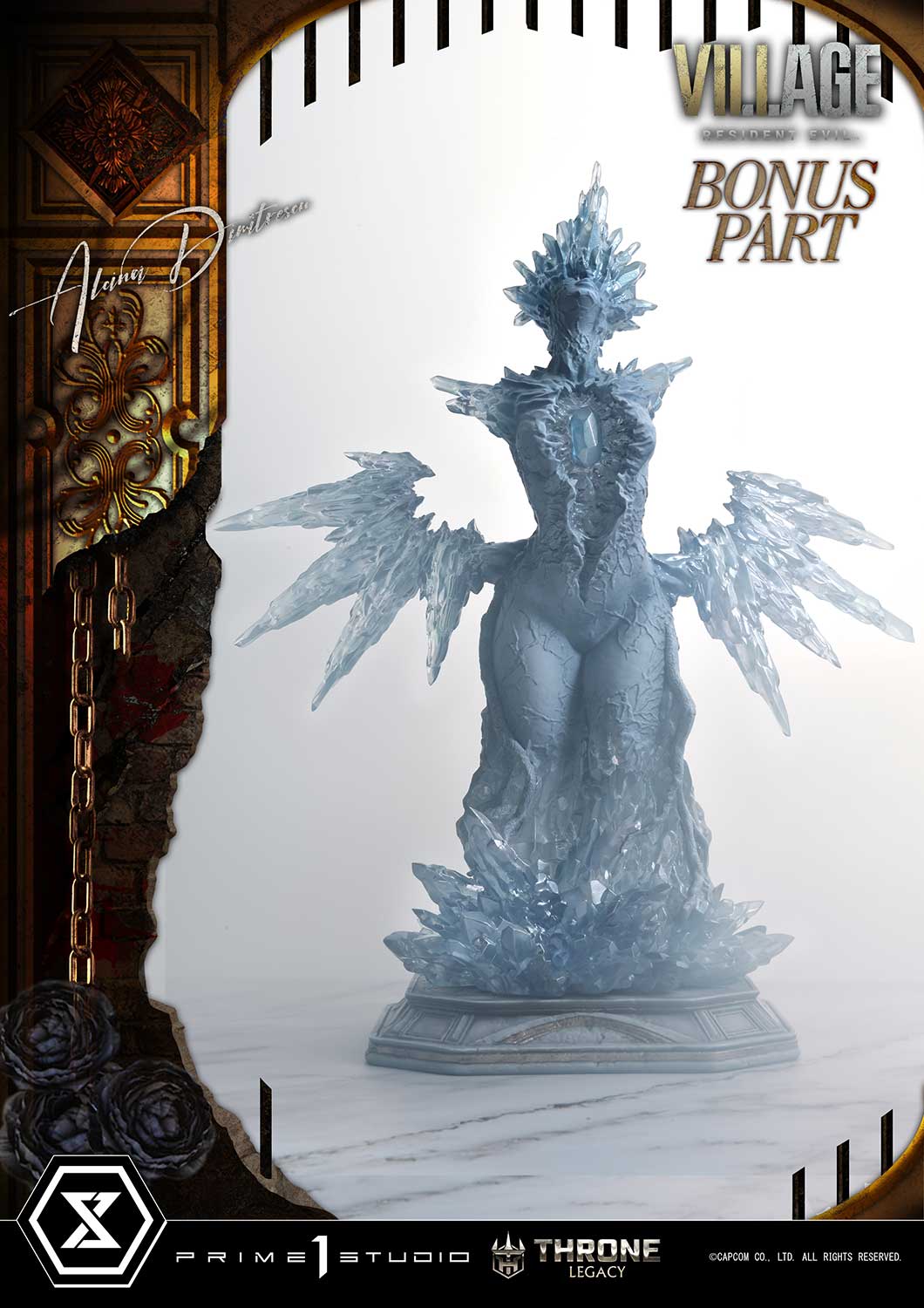 PRE-ORDER Prime1 Studio - Throne Legacy - Resident Evil Village - Alcina Dimitrescu: Deluxe Bonus Ver. 1/4