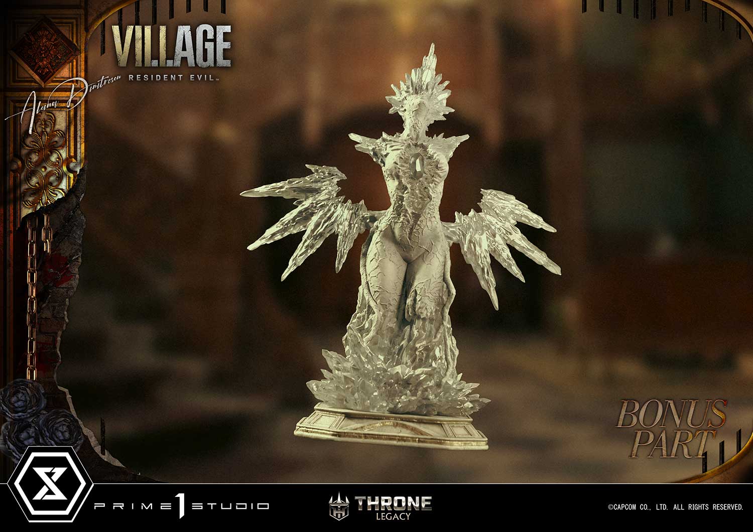 PRE-ORDER Prime1 Studio - Throne Legacy - Resident Evil Village - Alcina Dimitrescu: Deluxe Bonus Ver. 1/4