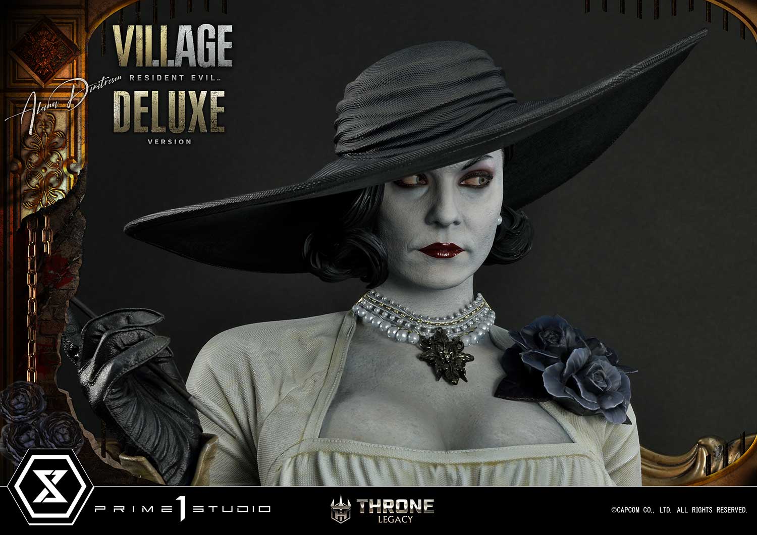 PRE-ORDER Prime1 Studio - Throne Legacy - Resident Evil Village - Alcina Dimitrescu: Deluxe Bonus Ver. 1/4