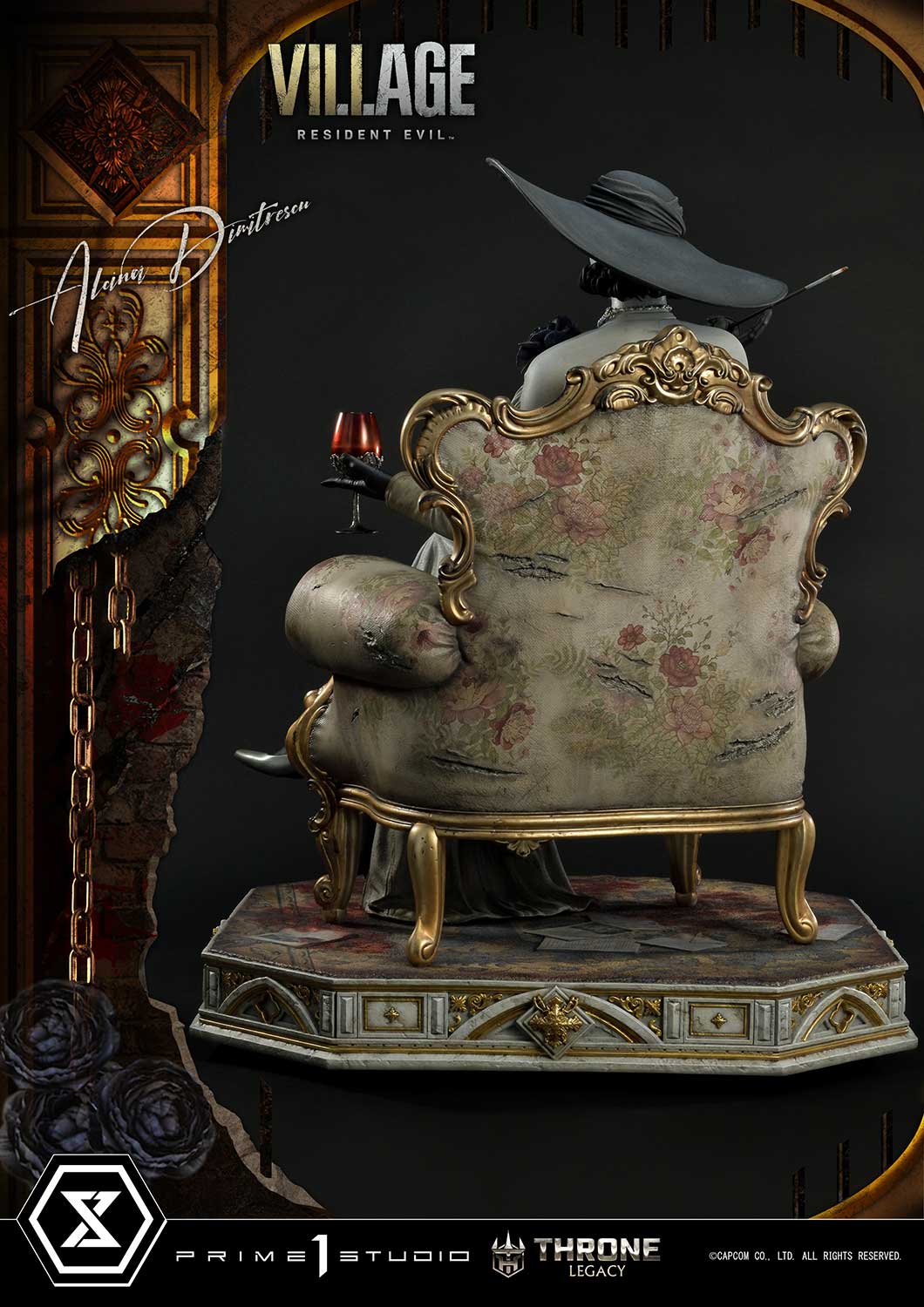 PRE-ORDER Prime1 Studio - Throne Legacy - Resident Evil Village - Alcina Dimitrescu: Deluxe Bonus Ver. 1/4