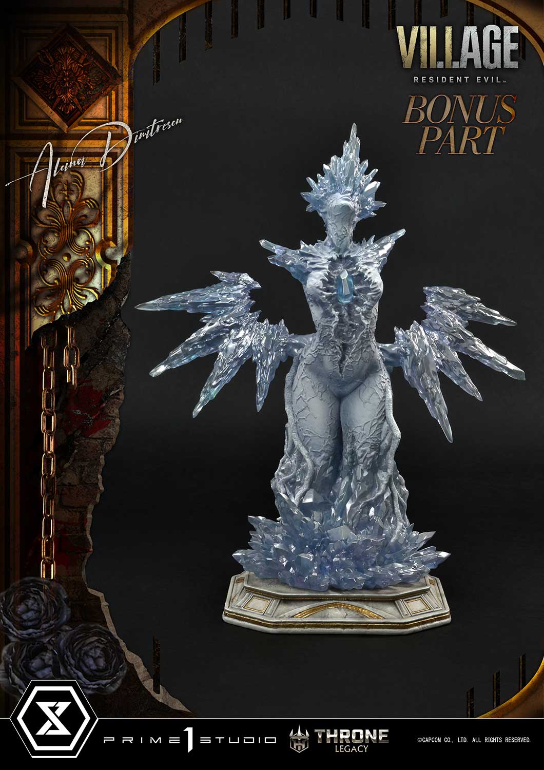 PRE-ORDER Prime1 Studio - Throne Legacy - Resident Evil Village - Alcina Dimitrescu: Deluxe Bonus Ver. 1/4