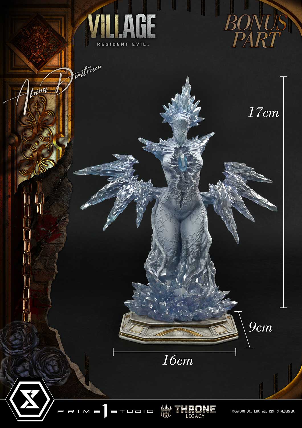 PRE-ORDER Prime1 Studio - Throne Legacy - Resident Evil Village - Alcina Dimitrescu: Deluxe Bonus Ver. 1/4