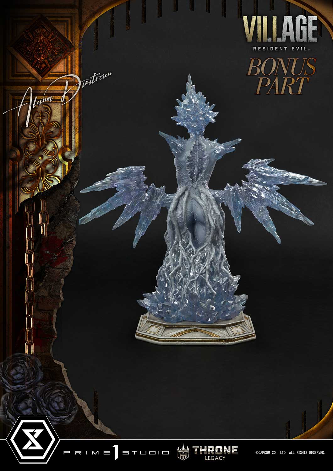 PRE-ORDER Prime1 Studio - Throne Legacy - Resident Evil Village - Alcina Dimitrescu: Deluxe Bonus Ver. 1/4