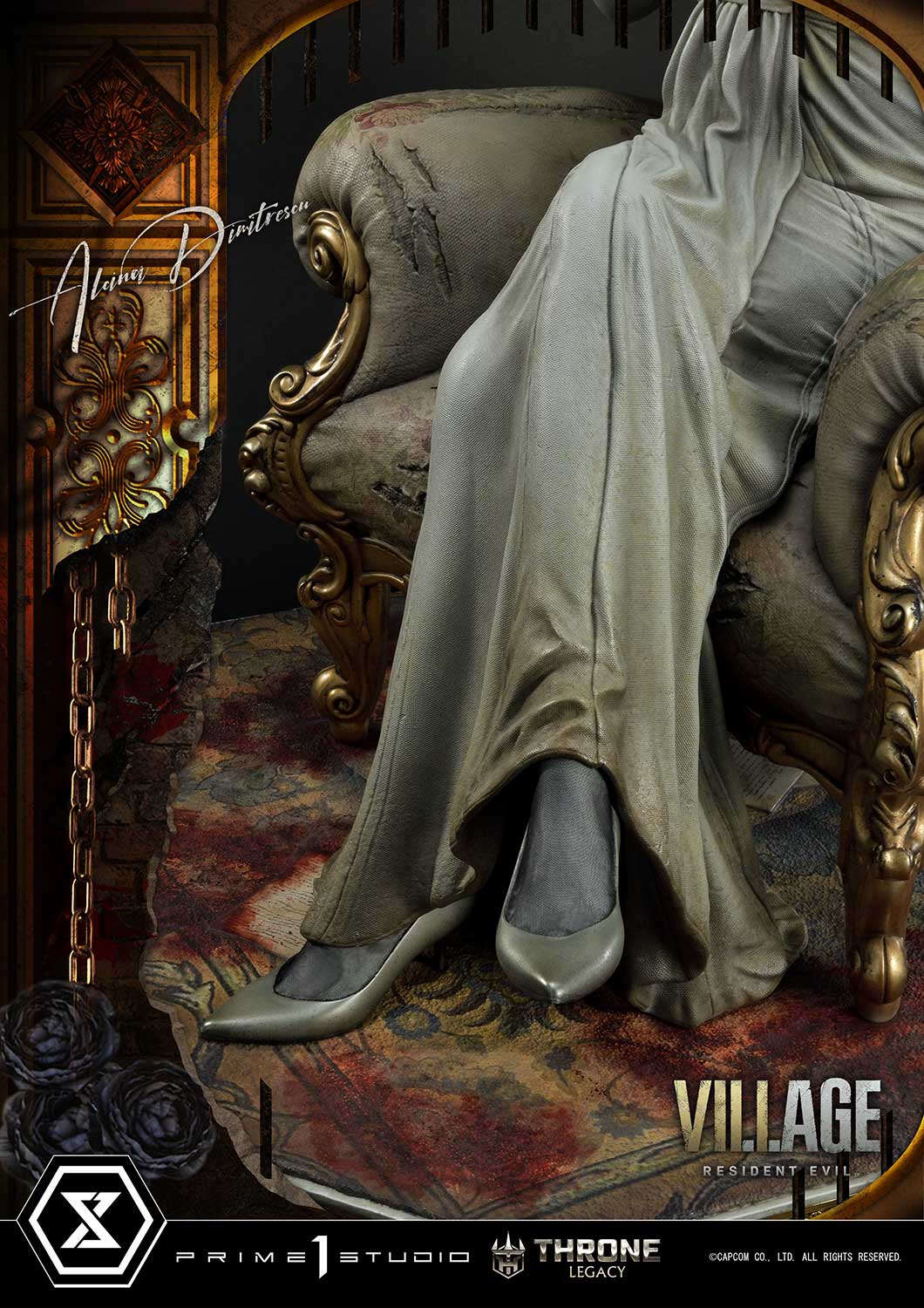 PRE-ORDER Prime1 Studio - Throne Legacy - Resident Evil Village - Alcina Dimitrescu: Deluxe Bonus Ver. 1/4