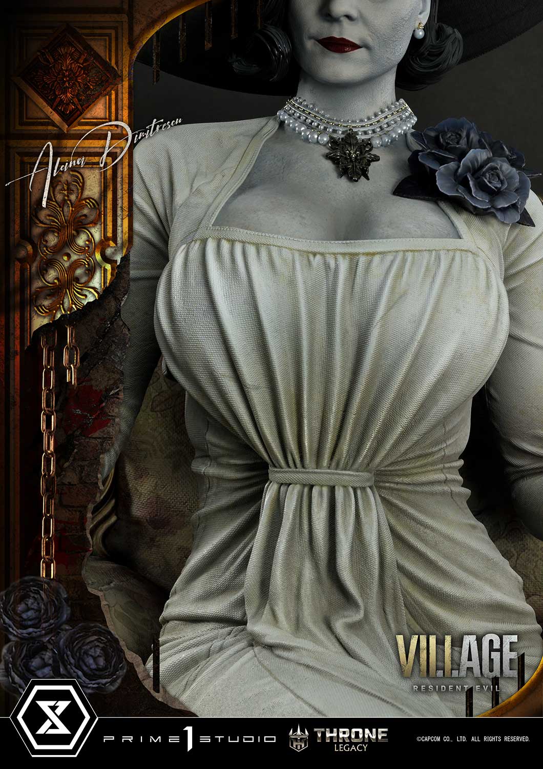 PRE-ORDER Prime1 Studio - Throne Legacy - Resident Evil Village - Alcina Dimitrescu: Deluxe Bonus Ver. 1/4