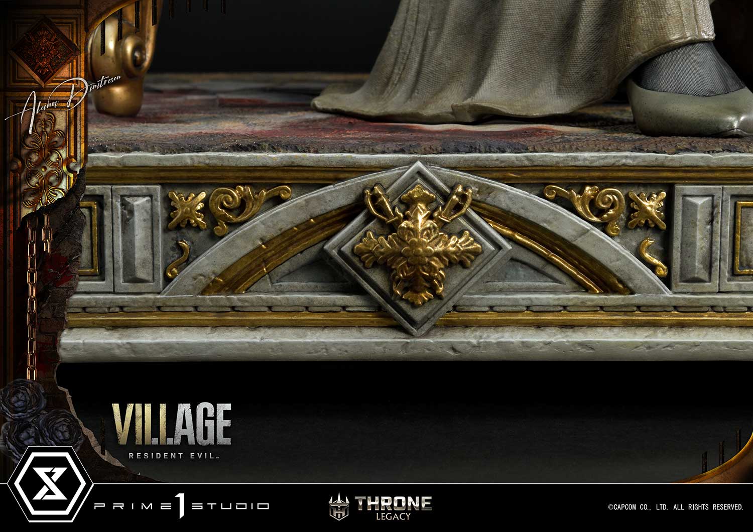 PRE-ORDER Prime1 Studio - Throne Legacy - Resident Evil Village - Alcina Dimitrescu: Deluxe Bonus Ver. 1/4