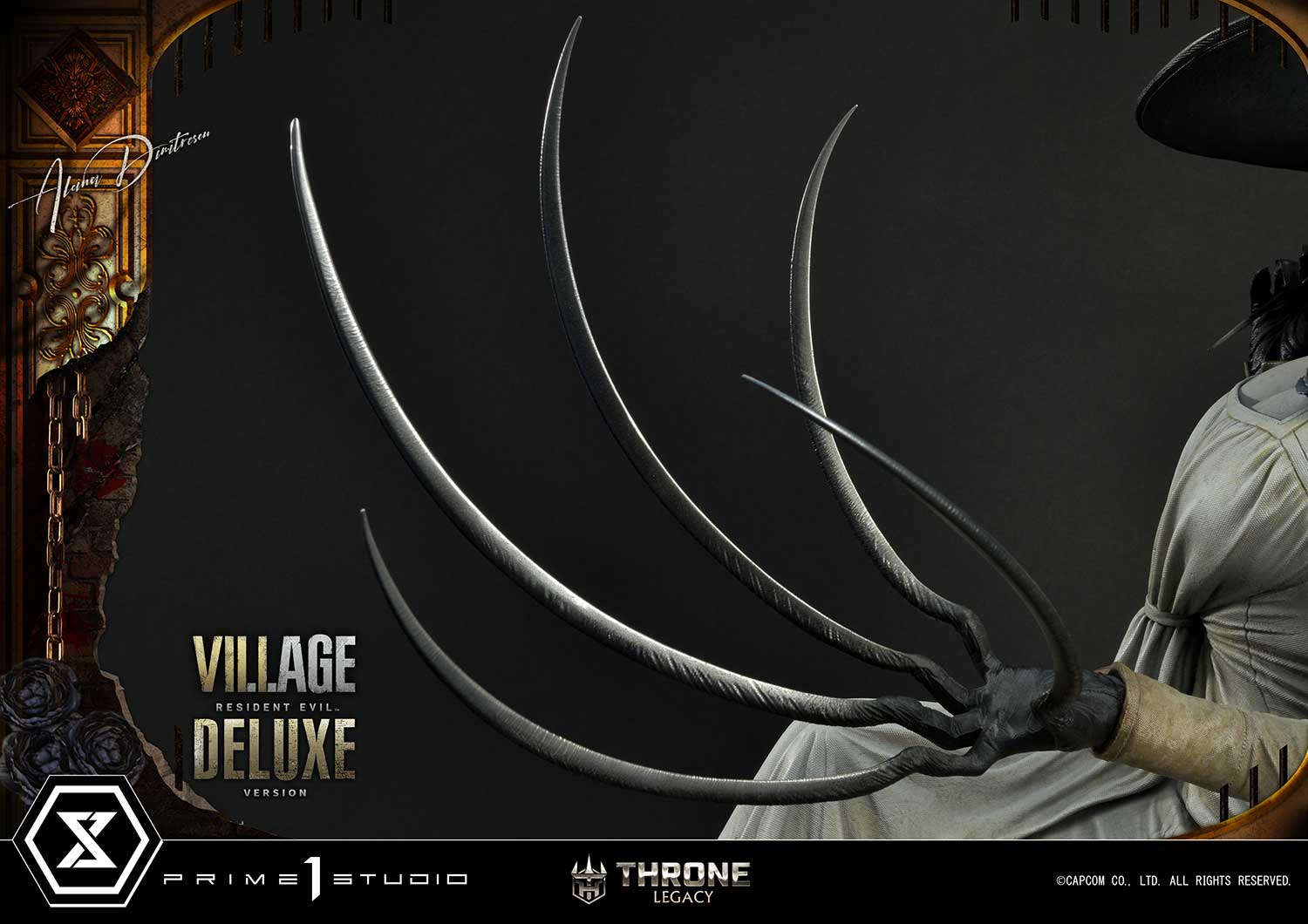 PRE-ORDER Prime1 Studio - Throne Legacy - Resident Evil Village - Alcina Dimitrescu: Deluxe Bonus Ver. 1/4