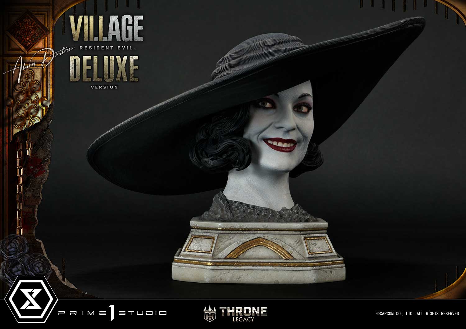 PRE-ORDER Prime1 Studio - Throne Legacy - Resident Evil Village - Alcina Dimitrescu: Deluxe Bonus Ver. 1/4