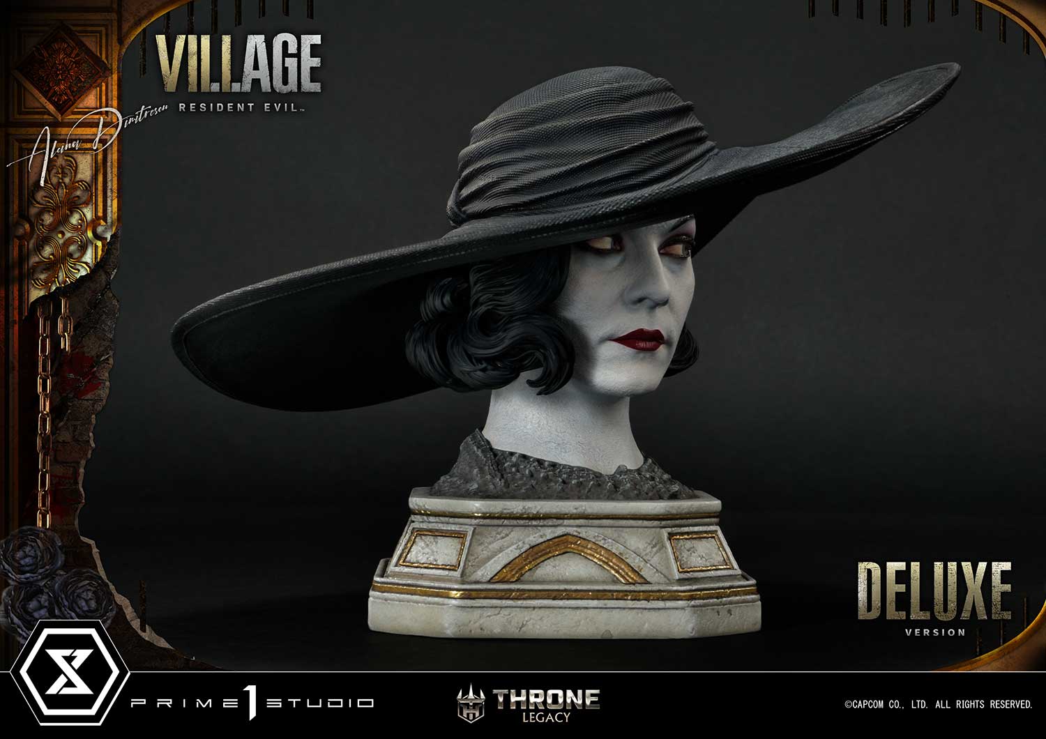 PRE-ORDER Prime1 Studio - Throne Legacy - Resident Evil Village - Alcina Dimitrescu: Deluxe Bonus Ver. 1/4