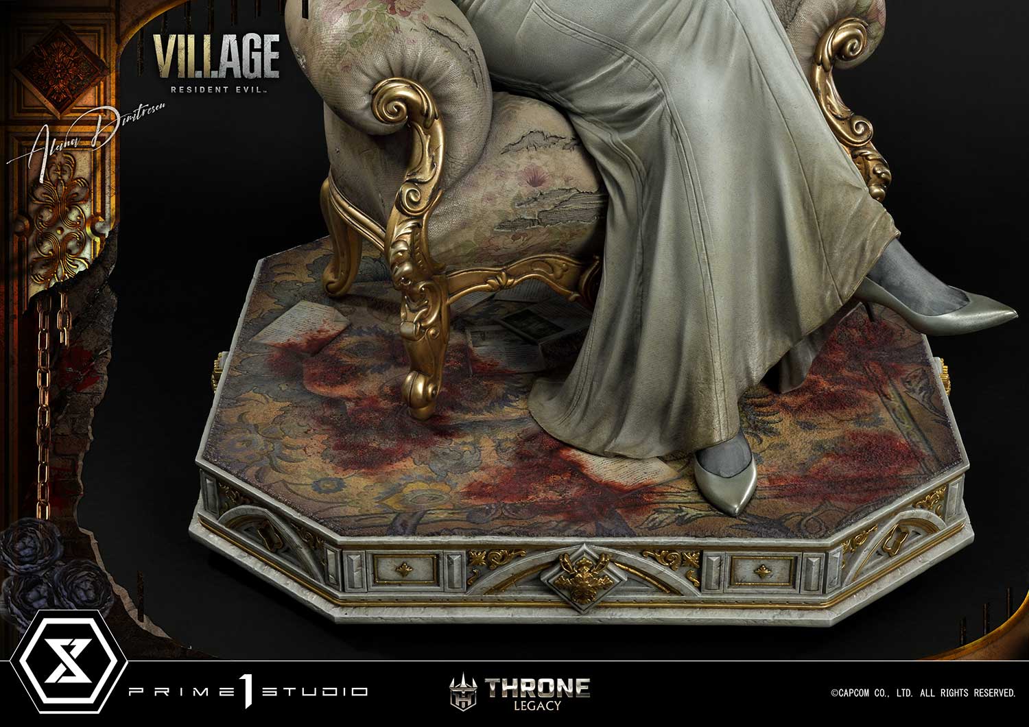 PRE-ORDER Prime1 Studio - Throne Legacy - Resident Evil Village - Alcina Dimitrescu: Deluxe Bonus Ver. 1/4
