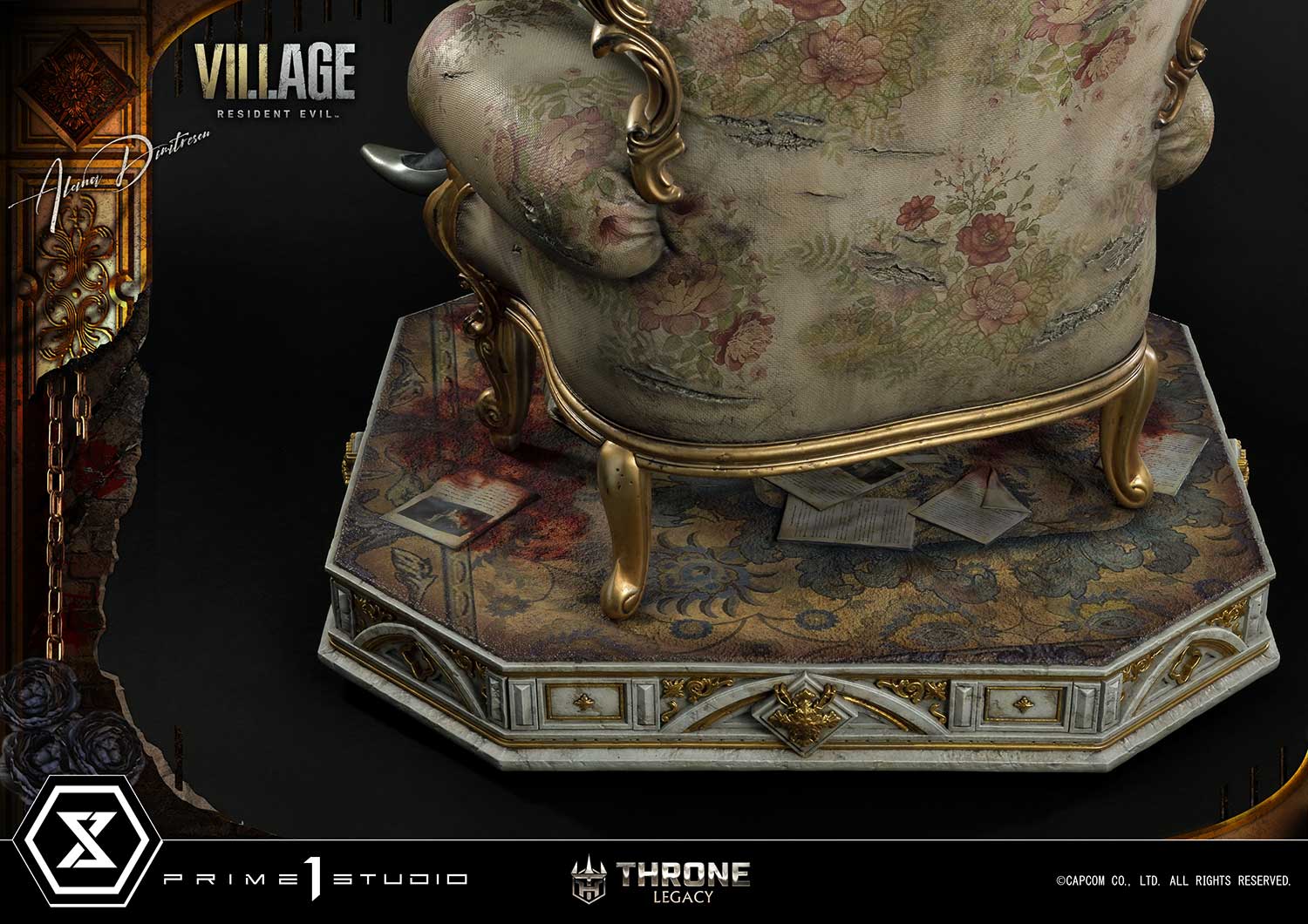 PRE-ORDER Prime1 Studio - Throne Legacy - Resident Evil Village - Alcina Dimitrescu: Deluxe Bonus Ver. 1/4