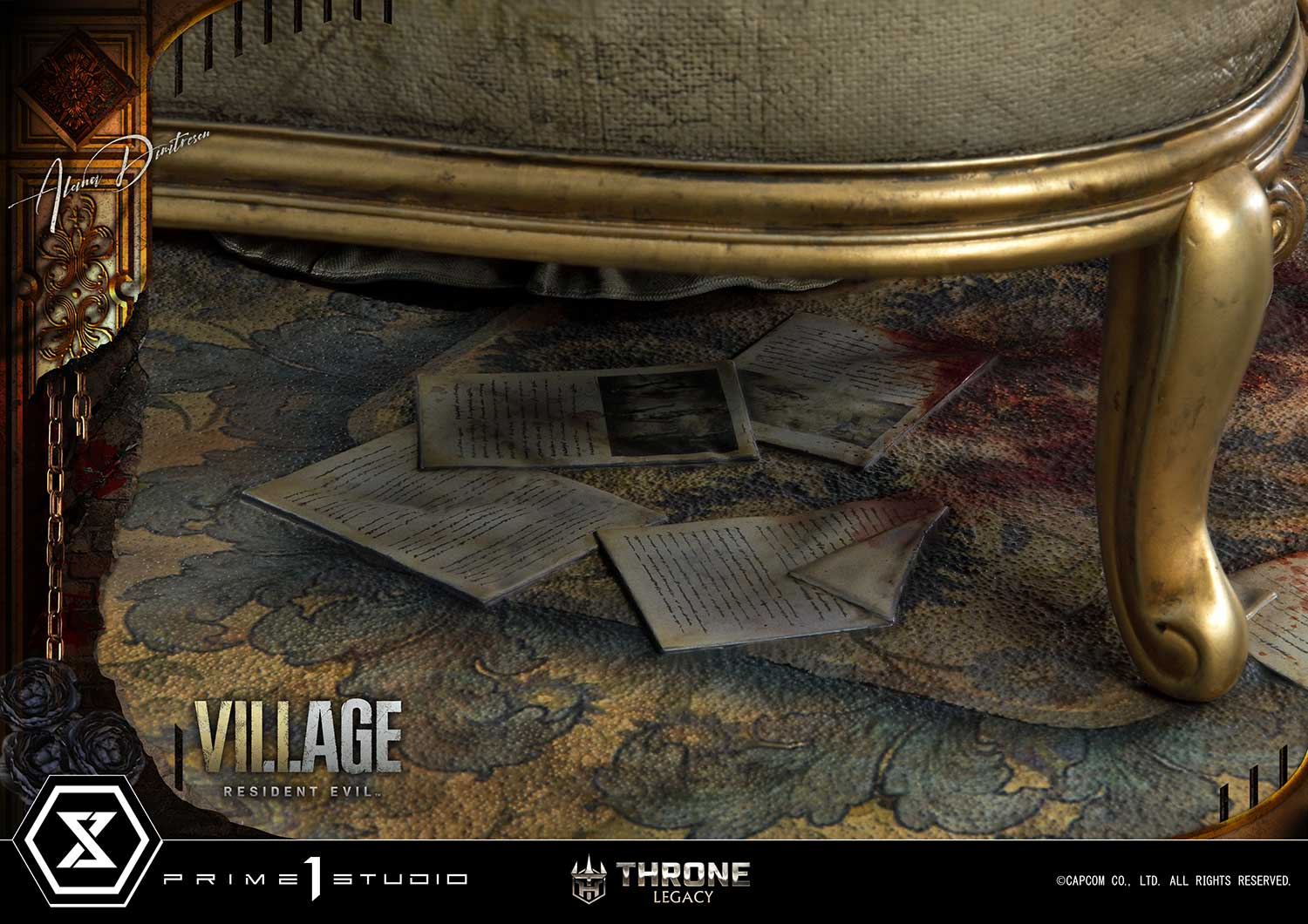 PRE-ORDER Prime1 Studio - Throne Legacy - Resident Evil Village - Alcina Dimitrescu: Deluxe Ver. 1/4