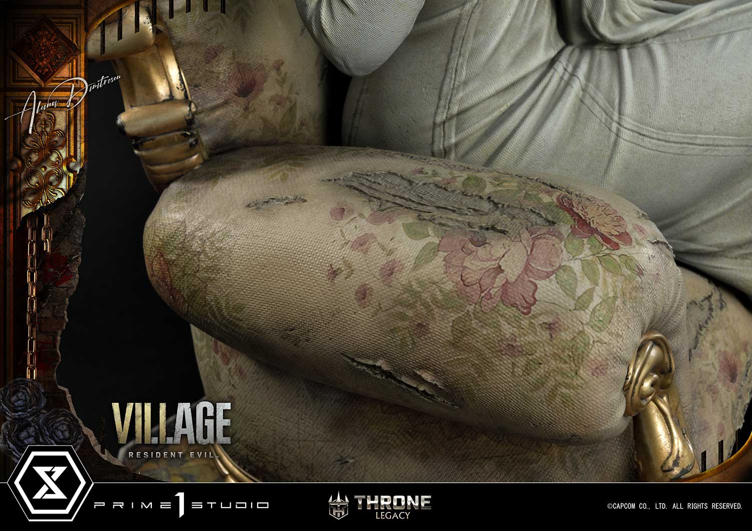 PRE-ORDER Prime1 Studio - Throne Legacy - Resident Evil Village - Alcina Dimitrescu: Deluxe Ver. 1/4