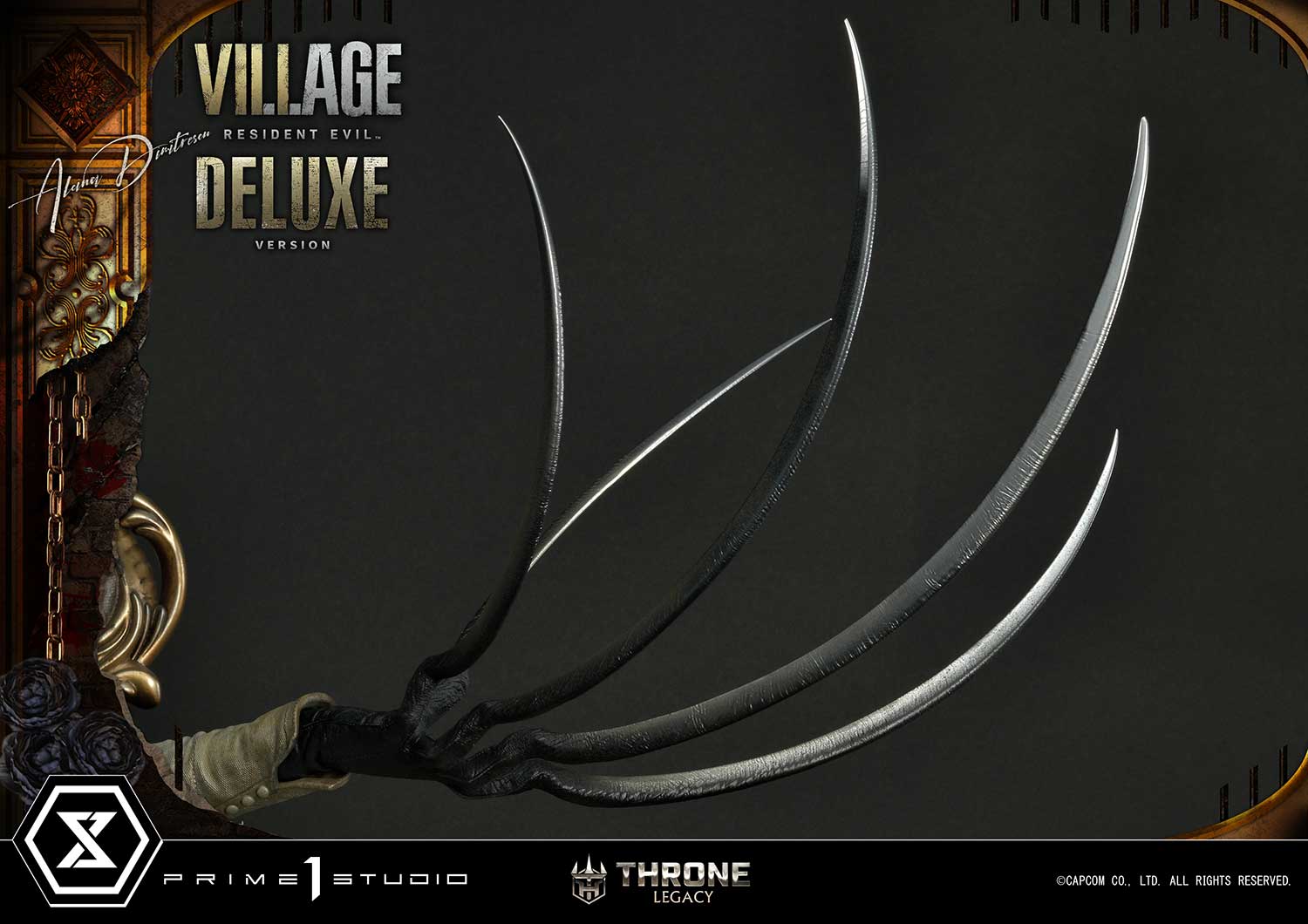 PRE-ORDER Prime1 Studio - Throne Legacy - Resident Evil Village - Alcina Dimitrescu: Deluxe Ver. 1/4