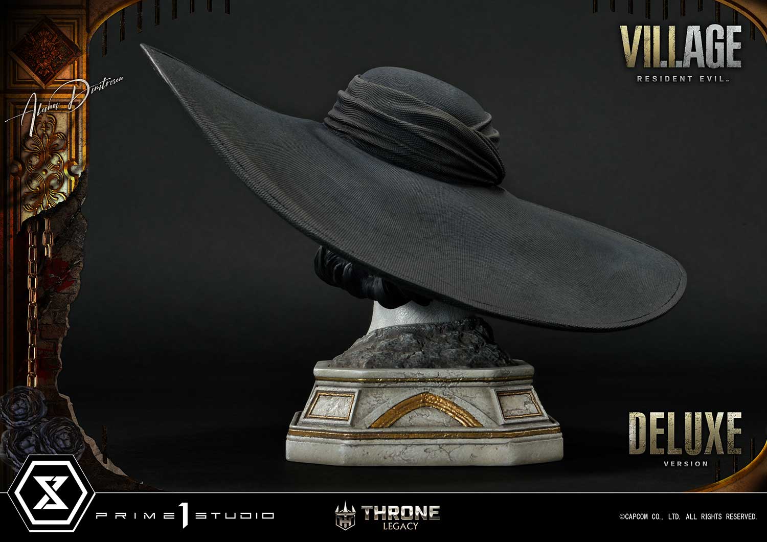 PRE-ORDER Prime1 Studio - Throne Legacy - Resident Evil Village - Alcina Dimitrescu: Deluxe Ver. 1/4
