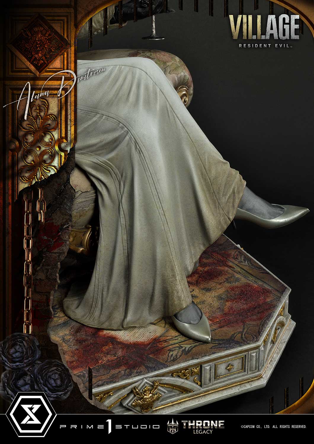 PRE-ORDER Prime1 Studio - Throne Legacy - Resident Evil Village - Alcina Dimitrescu: Deluxe Ver. 1/4