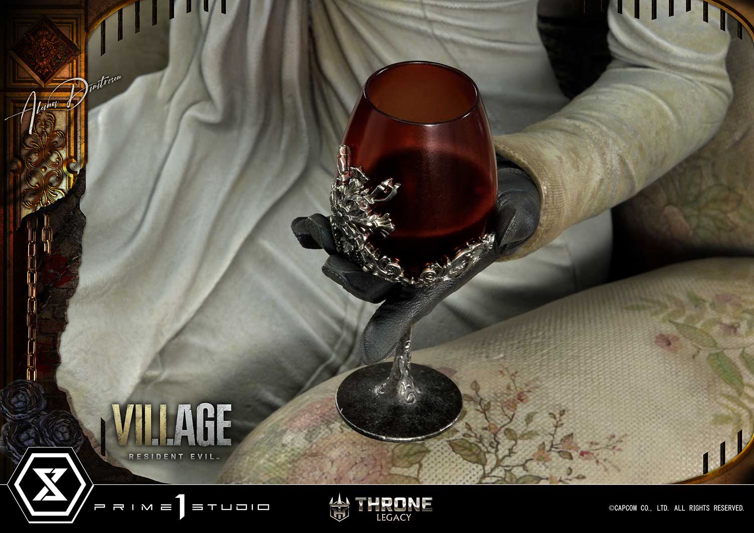PRE-ORDER Prime1 Studio - Throne Legacy - Resident Evil Village - Alcina Dimitrescu: Deluxe Ver. 1/4