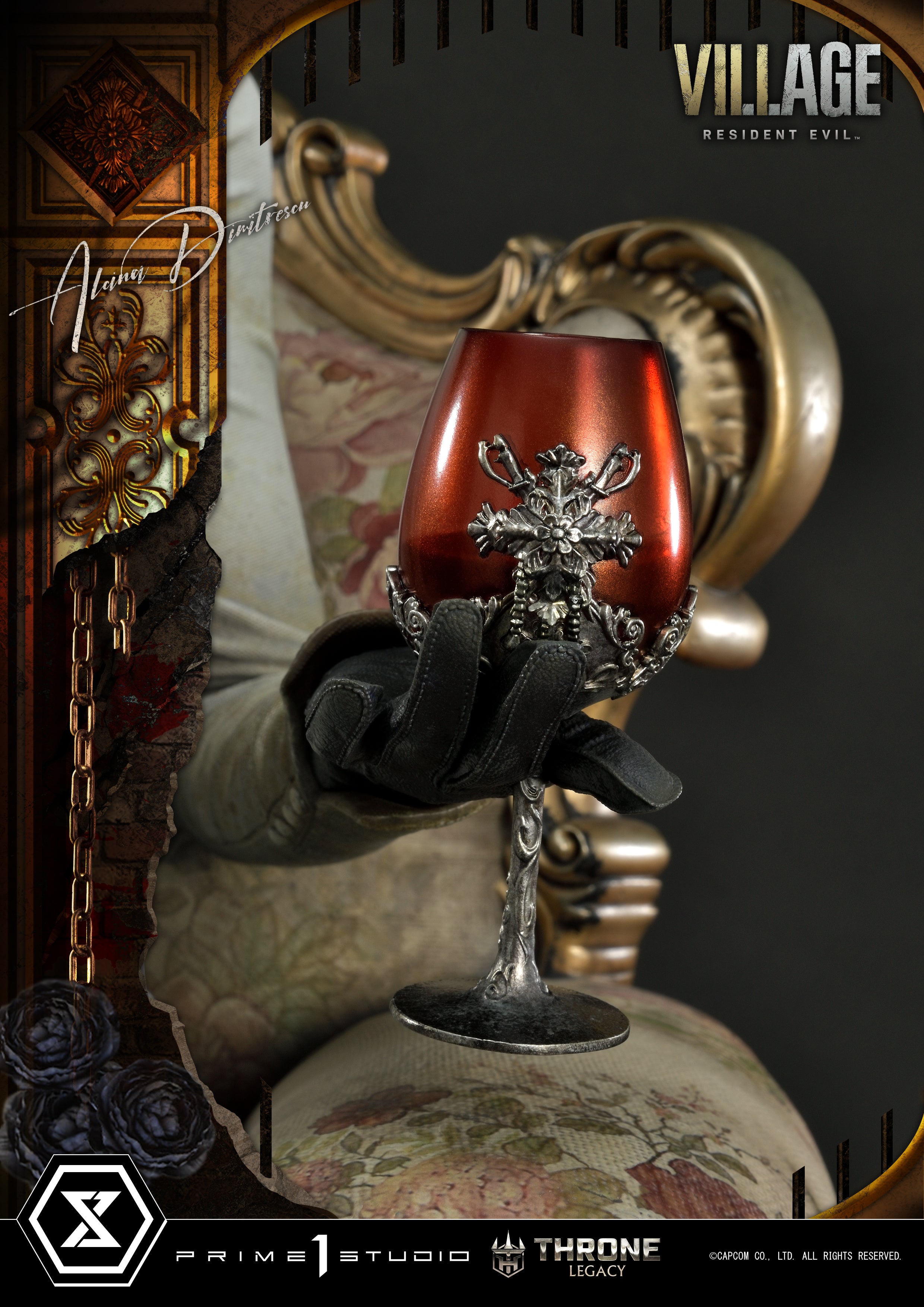 PRE-ORDER Prime1 Studio - Throne Legacy - Resident Evil Village - Alcina Dimitrescu: Deluxe Bonus Ver. 1/4