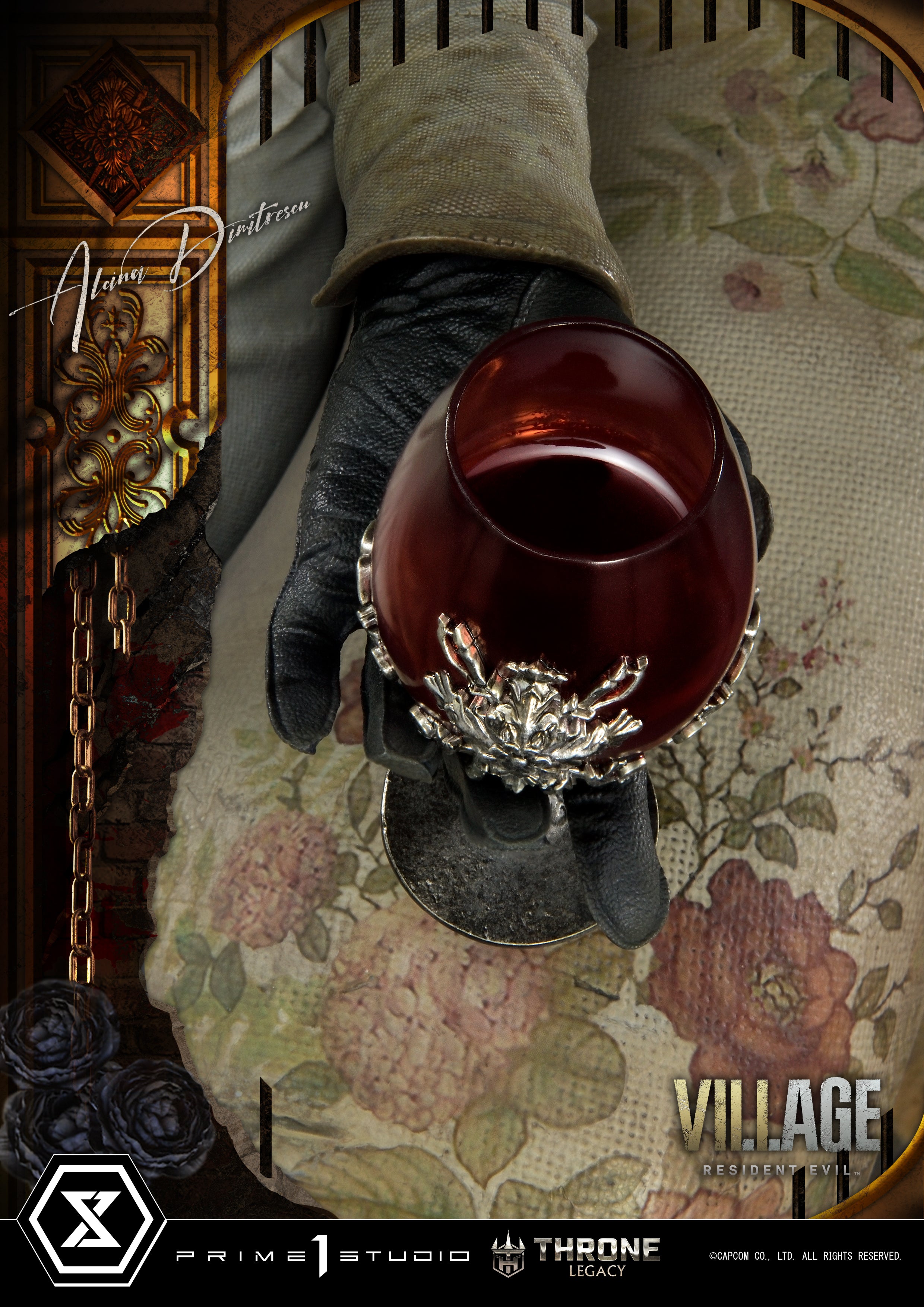 PRE-ORDER Prime1 Studio - Throne Legacy - Resident Evil Village - Alcina Dimitrescu: Deluxe Bonus Ver. 1/4