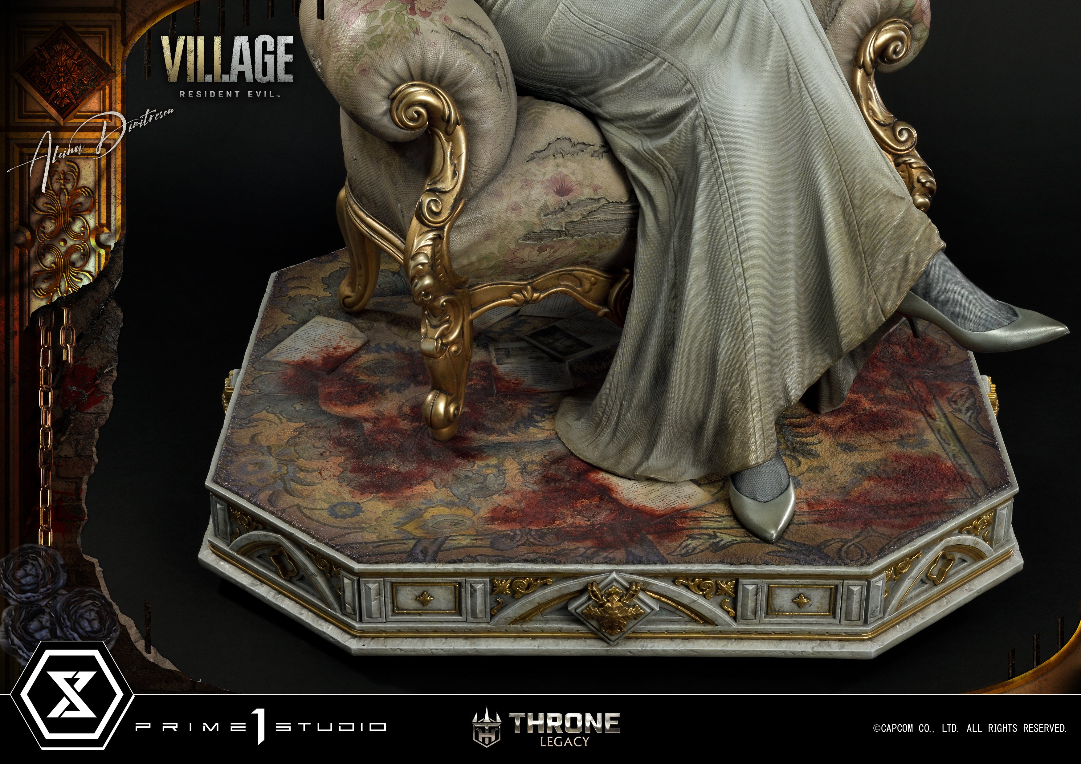 PRE-ORDER Prime1 Studio - Throne Legacy - Resident Evil Village - Alcina Dimitrescu: Deluxe Bonus Ver. 1/4
