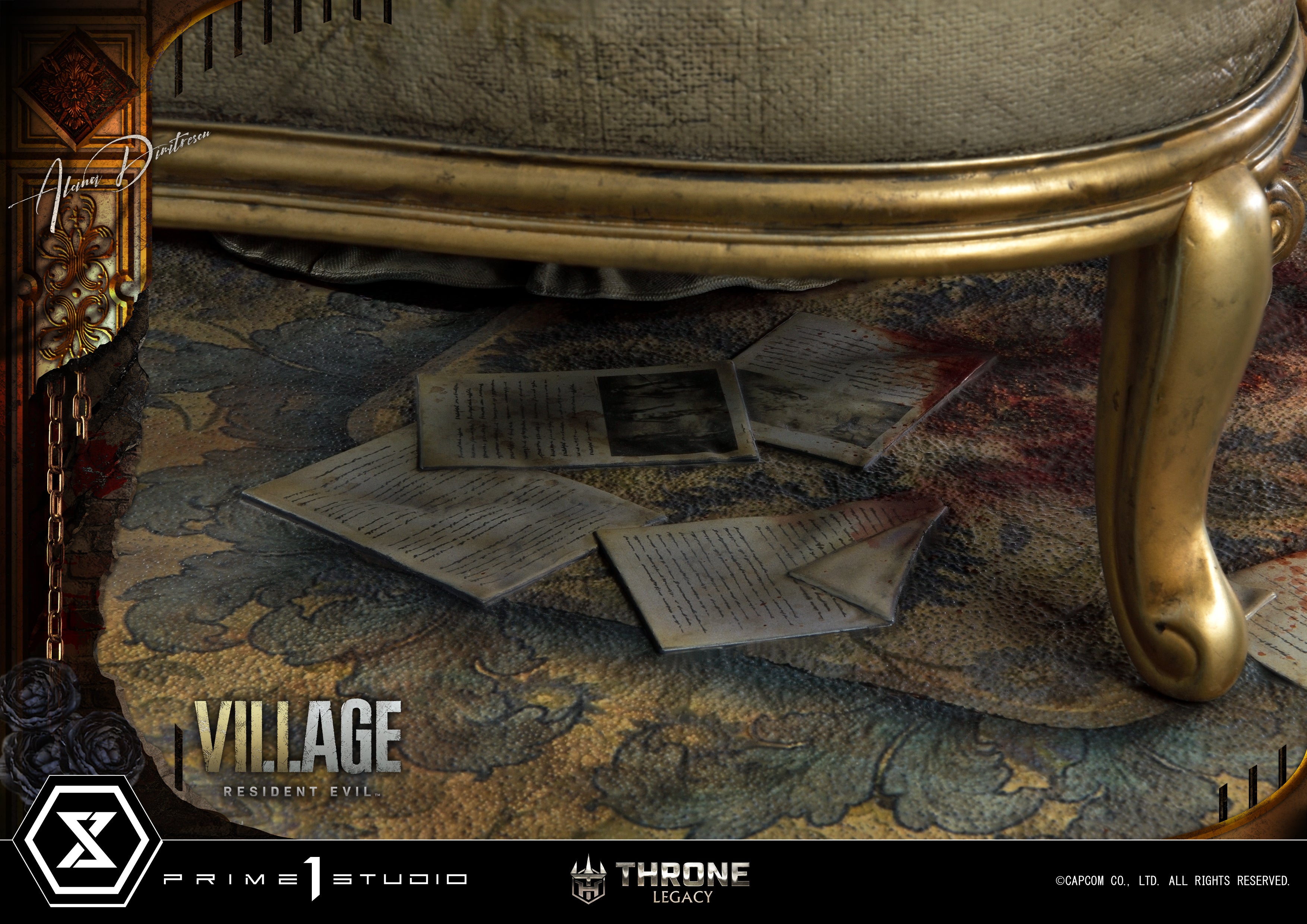 PRE-ORDER Prime1 Studio - Throne Legacy - Resident Evil Village - Alcina Dimitrescu: Deluxe Bonus Ver. 1/4