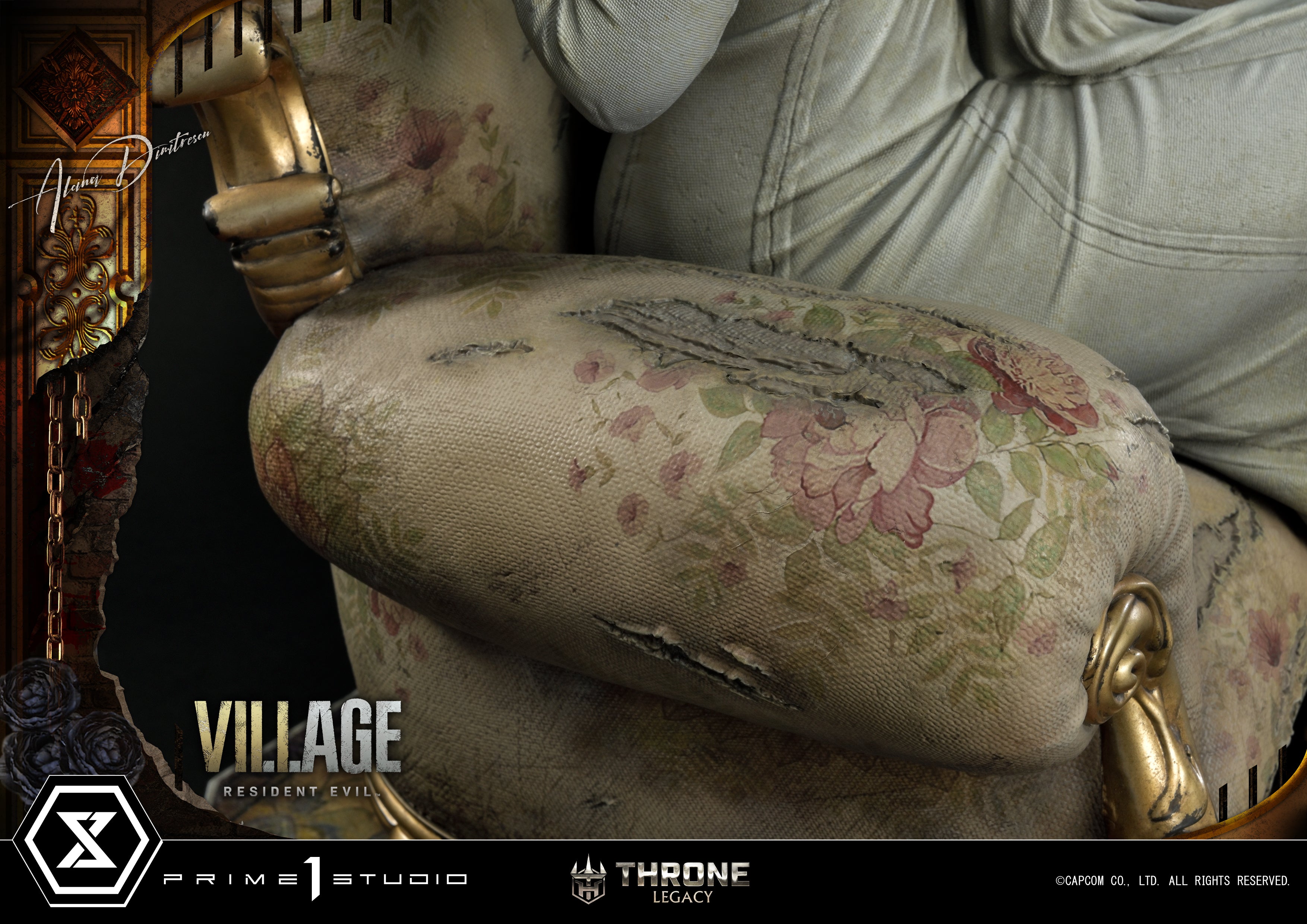 PRE-ORDER Prime1 Studio - Throne Legacy - Resident Evil Village - Alcina Dimitrescu: Deluxe Bonus Ver. 1/4