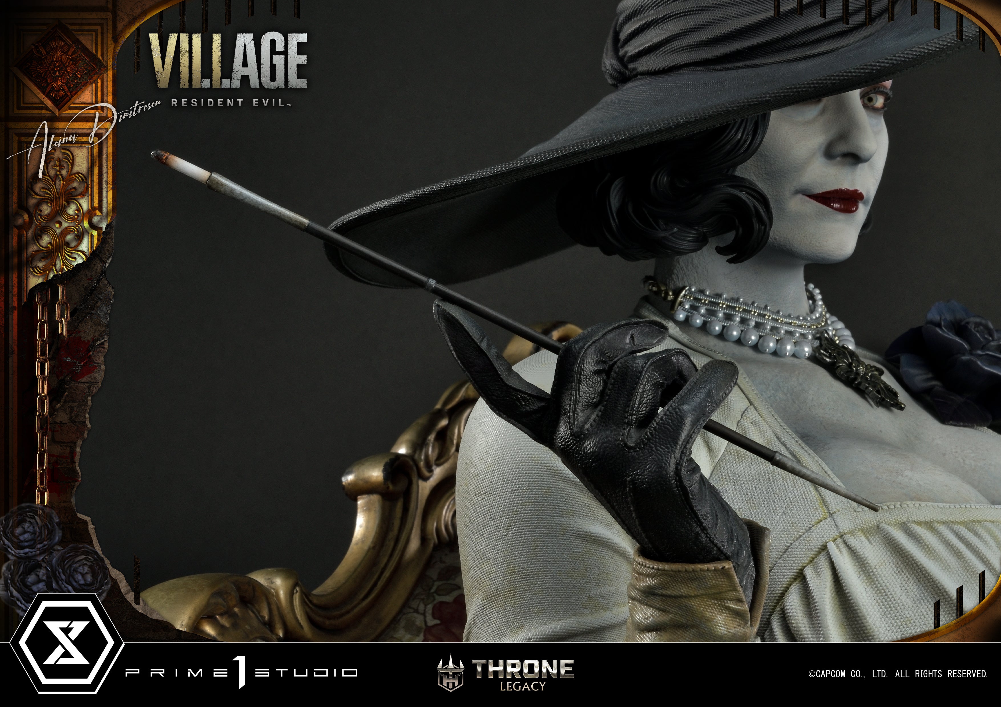 PRE-ORDER Prime1 Studio - Throne Legacy - Resident Evil Village - Alcina Dimitrescu: Deluxe Bonus Ver. 1/4