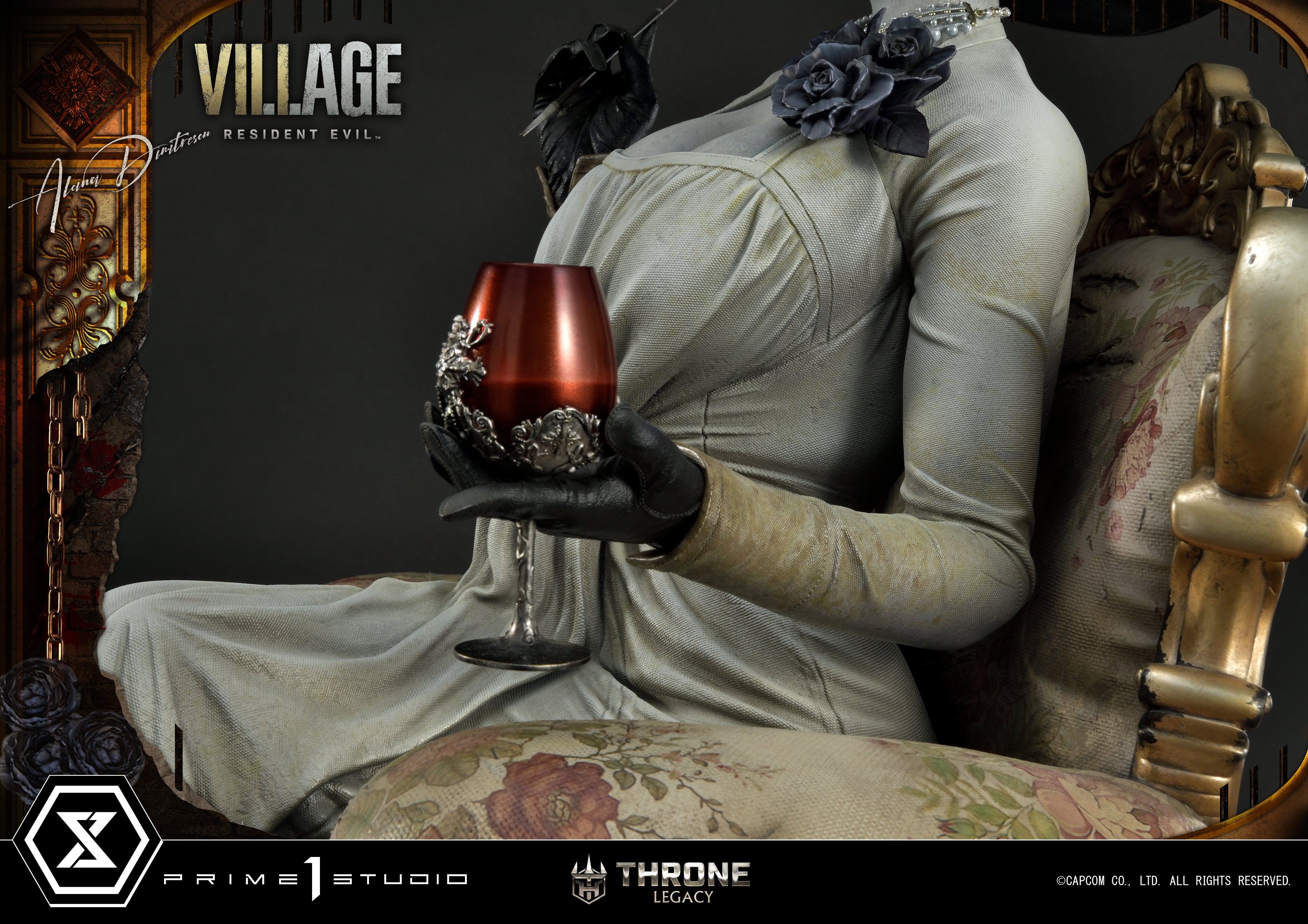 PRE-ORDER Prime1 Studio - Throne Legacy - Resident Evil Village - Alcina Dimitrescu: Deluxe Bonus Ver. 1/4