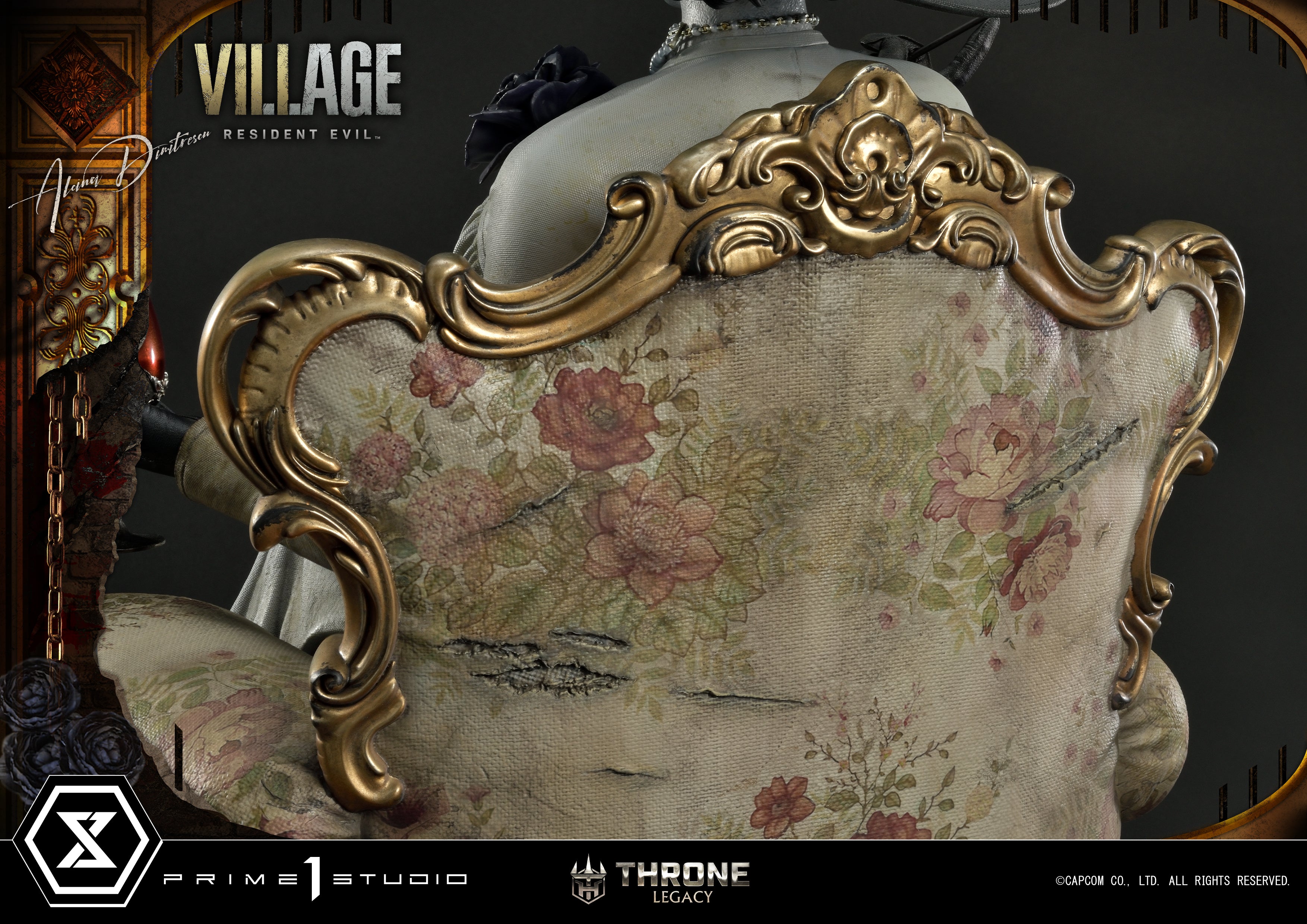 PRE-ORDER Prime1 Studio - Throne Legacy - Resident Evil Village - Alcina Dimitrescu: Deluxe Bonus Ver. 1/4