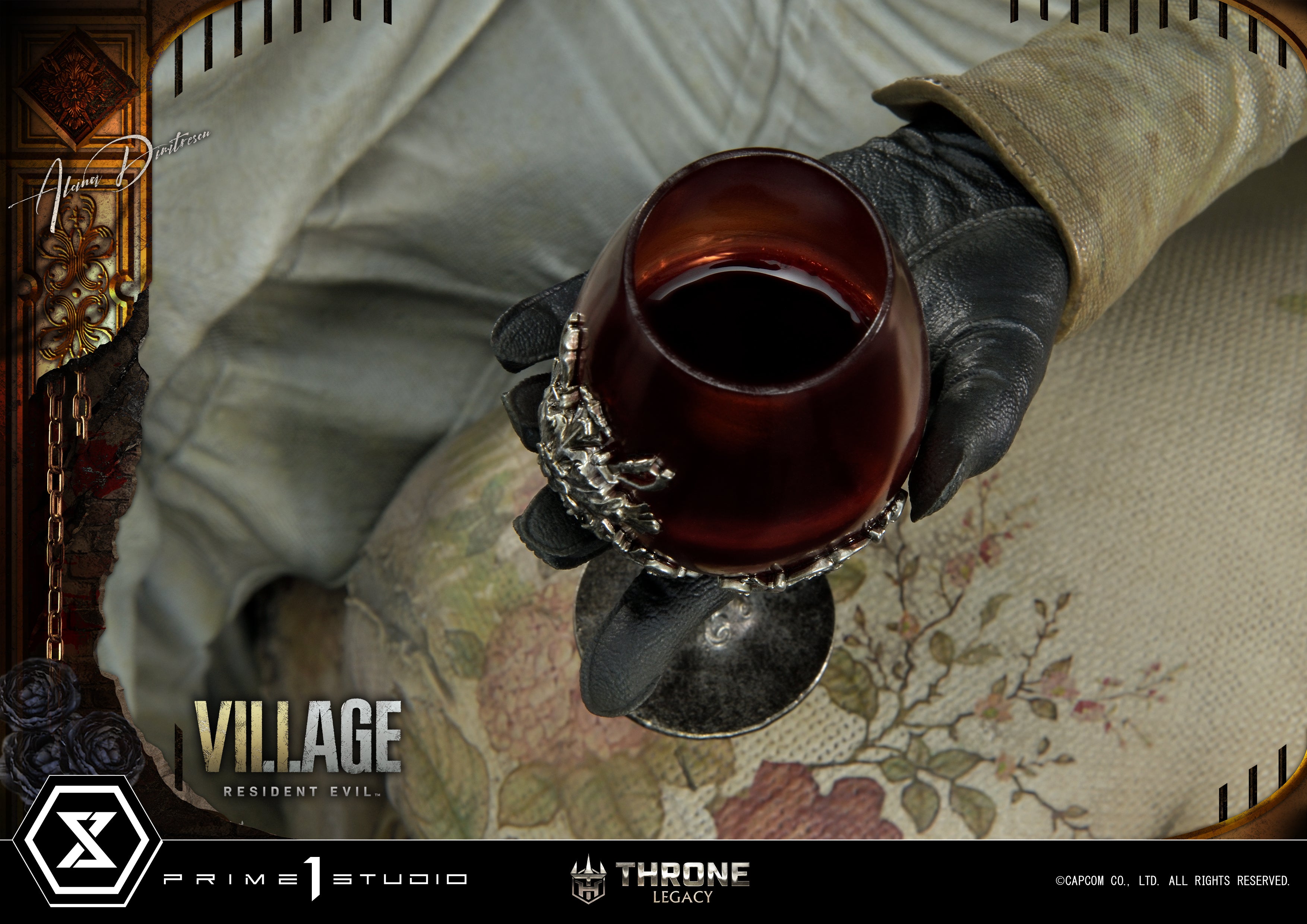 PRE-ORDER Prime1 Studio - Throne Legacy - Resident Evil Village - Alcina Dimitrescu: Deluxe Bonus Ver. 1/4