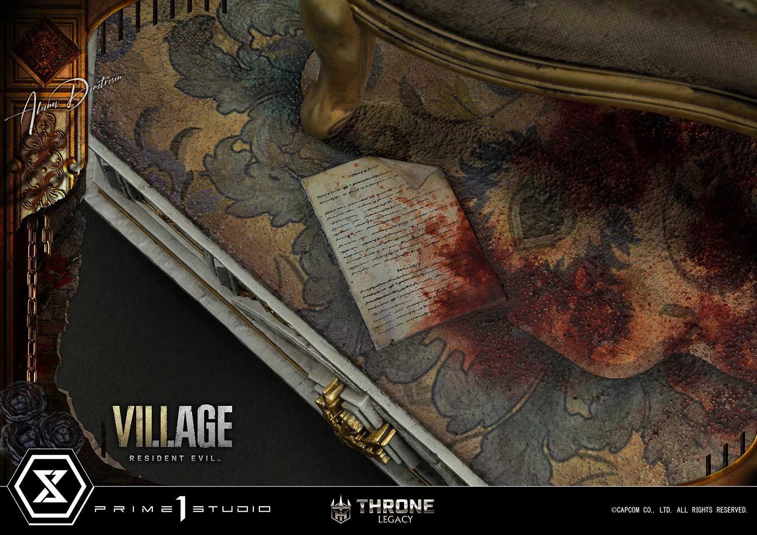 PRE-ORDER Prime1 Studio - Throne Legacy - Resident Evil Village - Alcina Dimitrescu 1/4