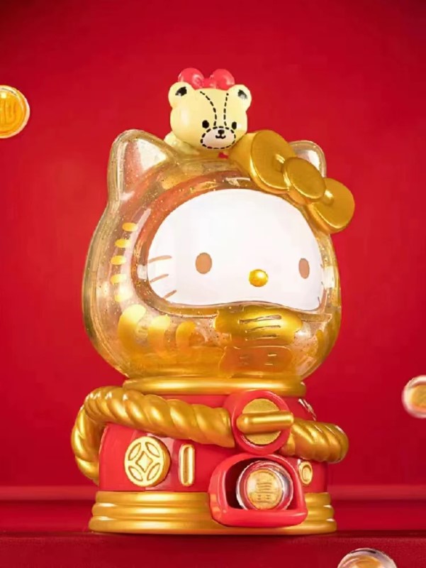 PRE-ORDER Top Toy - Sanrio Characters - Wonderful Daruma Gashapon Machine [Box of 8]