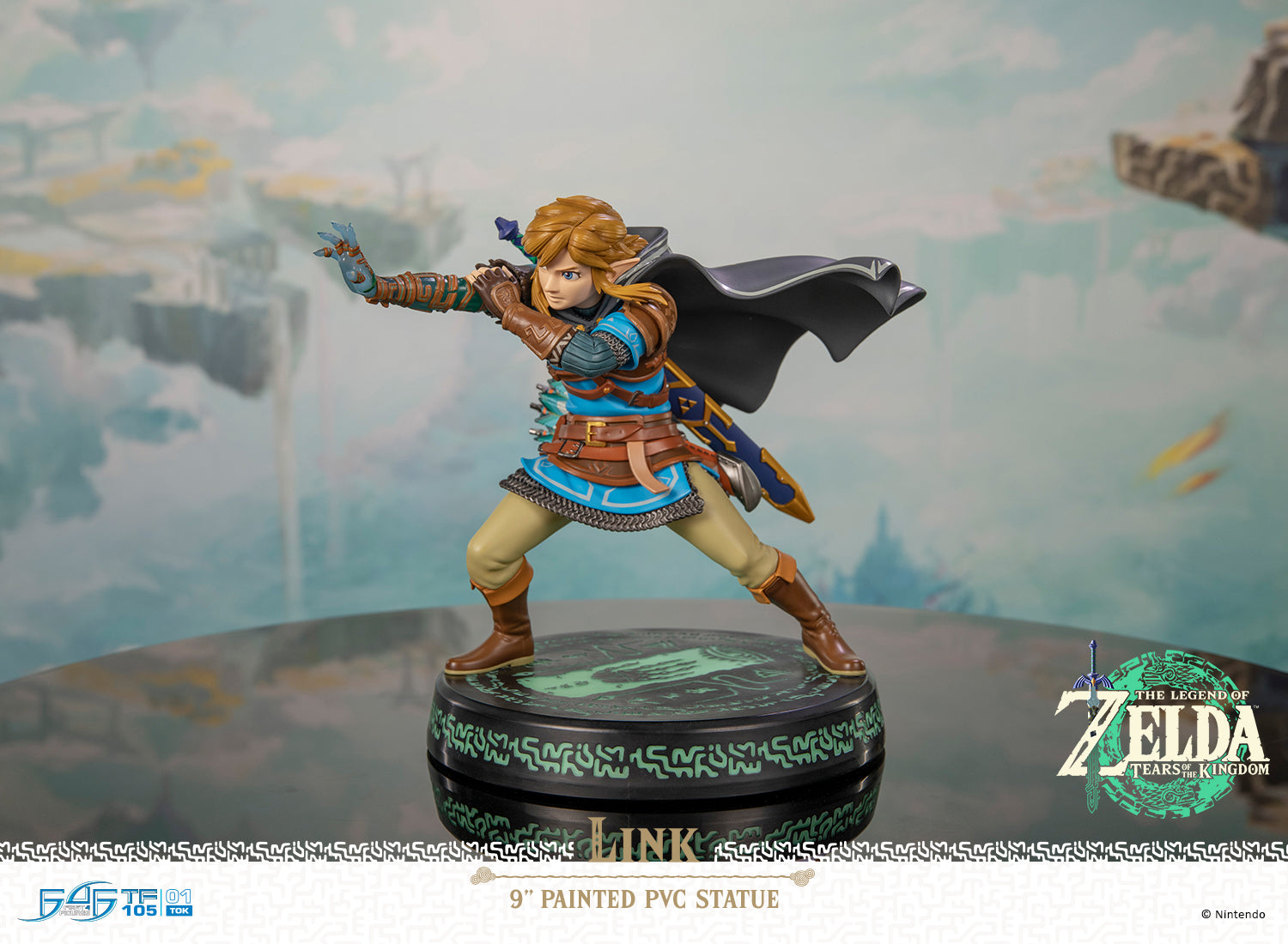 PRE-ORDER First 4 Figures - The Legend of Zelda: Tears of the Kingdom - Link 9 Inch Statue